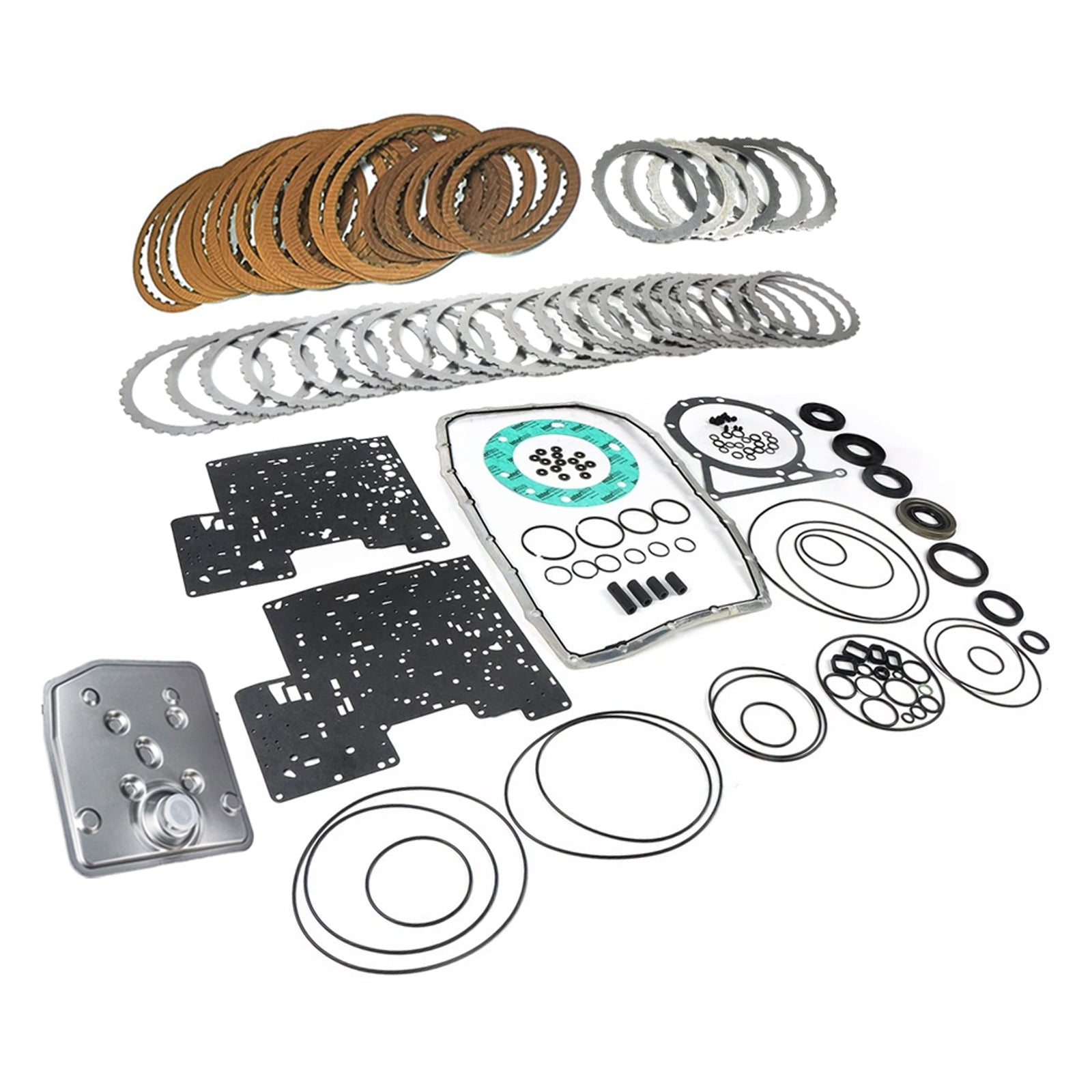 2009-2014 For F150 3.5L 4.6L 5.0L 5.4L 6.2L Auto Transmission Master Rebuild Kit Clutch Plates 6R80 RCP96-287