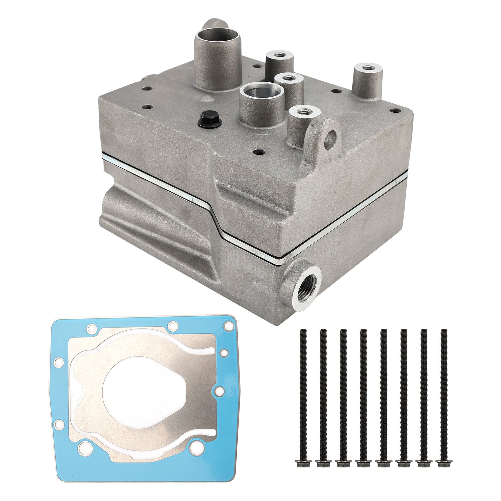 For PACCAR MX11 Air Brake Compressor Cylinder Head 2121412 9122189202
