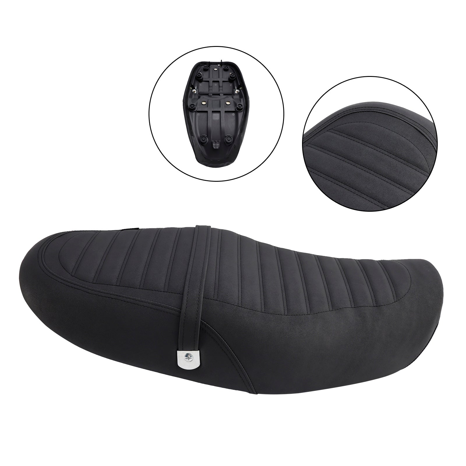 2018-2024 Kawasaki Z900Rs Replace Front Rear Driver Passenger Seat Black