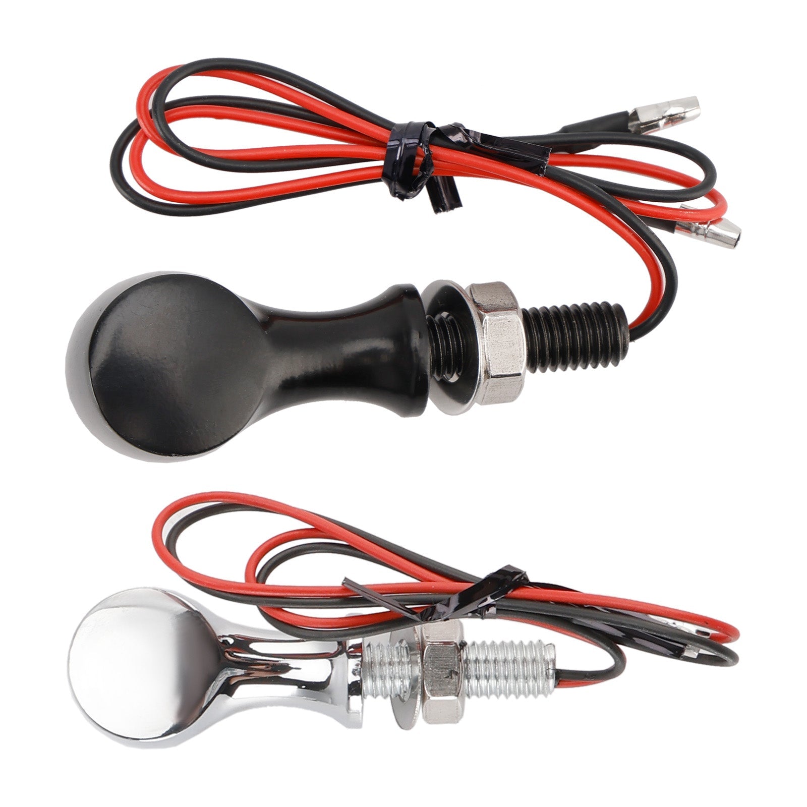 12V LED Turn Signal Indicator Light 8mm Universal Motorcycle For Suzuki