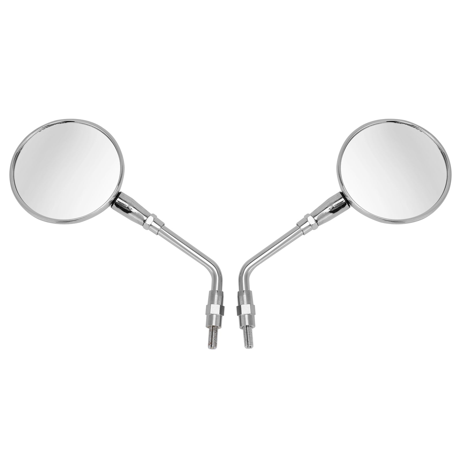 PAIR 10MM MIRRORS CHROME 88210-MCC-000 FOR HONDA VT100 GL1000 CB1300F CB500