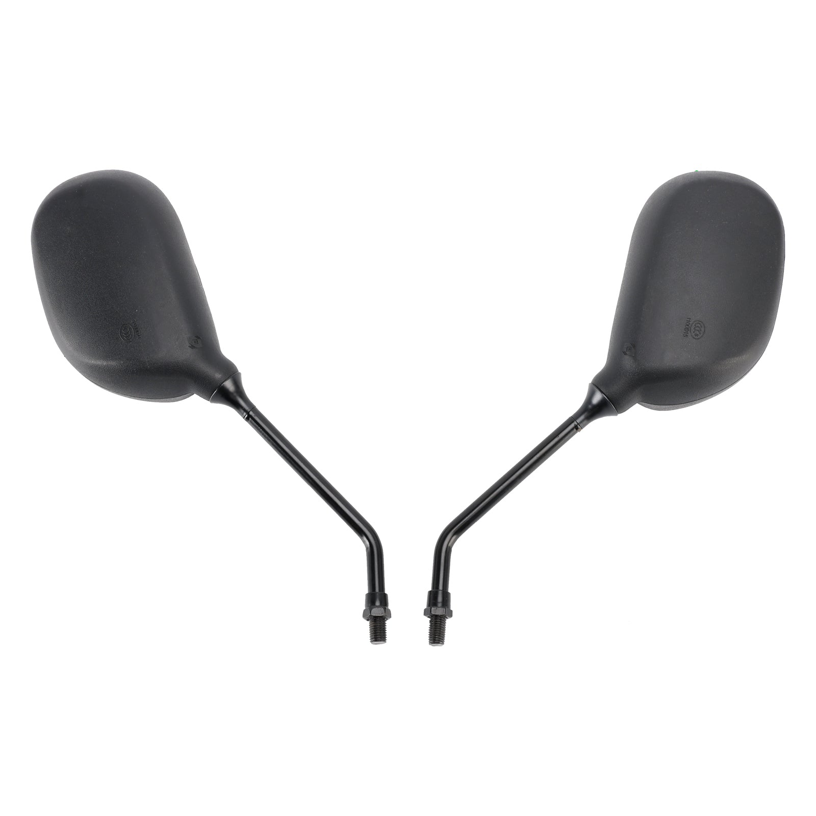 PAIR REARVIEW MIRROR ASSY FOR YAMAHA YBR125 YBR 125 CUSTOM 2008-2016