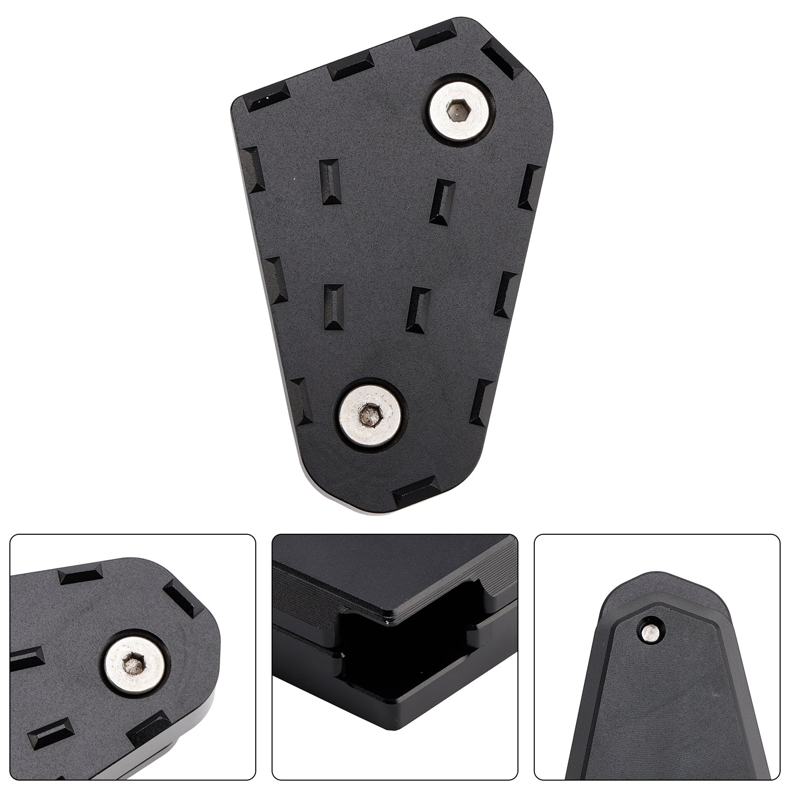 Cnc Brake Pedal Extension Peg Enlarger Pad For Multistrada 950 1200 1260 Silver