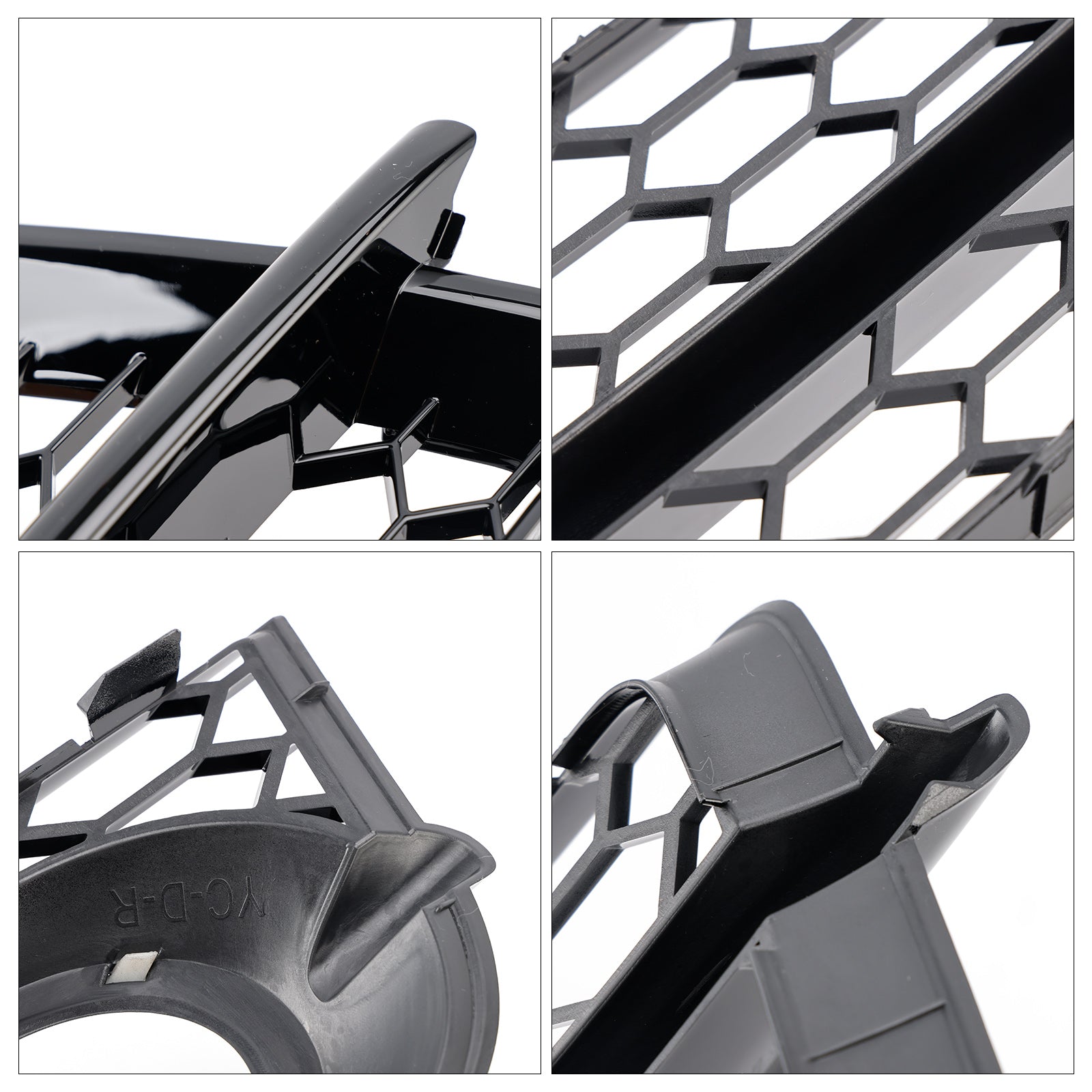 2007-2010 Audi TT MK2 2PCS Fog Light Cover Grille Grill 8J0807682