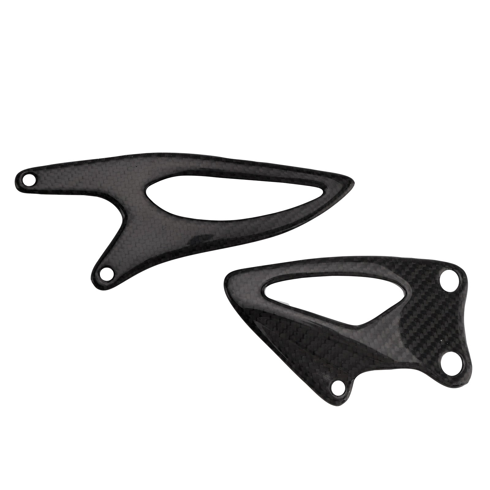 Real Carbon Fiber Foot Protection Board For Yamaha YZF R1 R1M 2020-2025