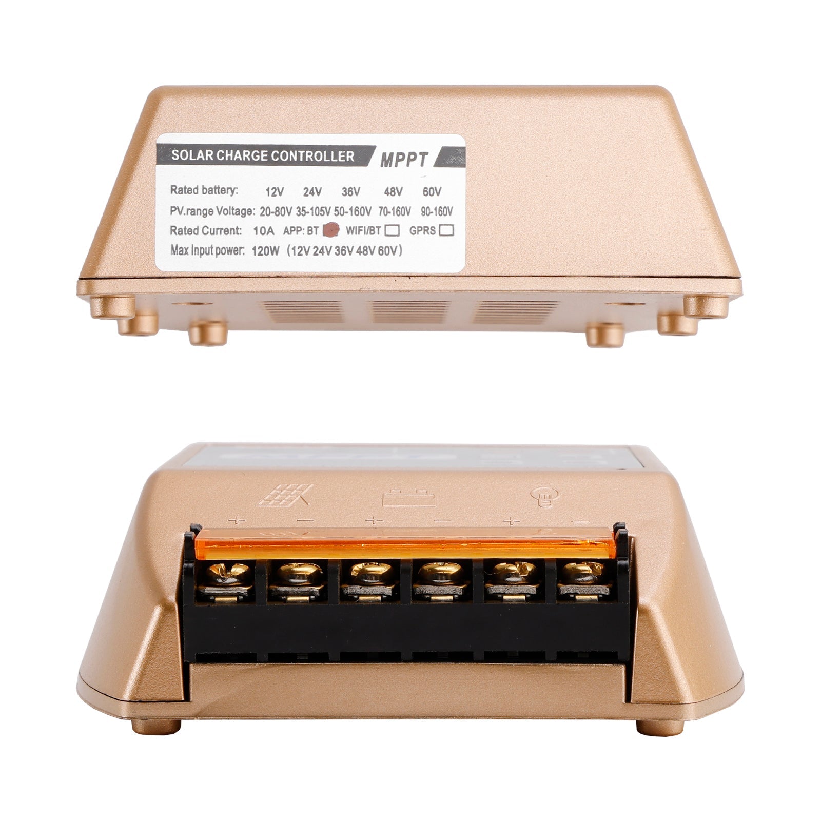 10A/20A/30A Boost MPPT Solar Controller 24V36V48V60V72V Mobile APP Smart Control