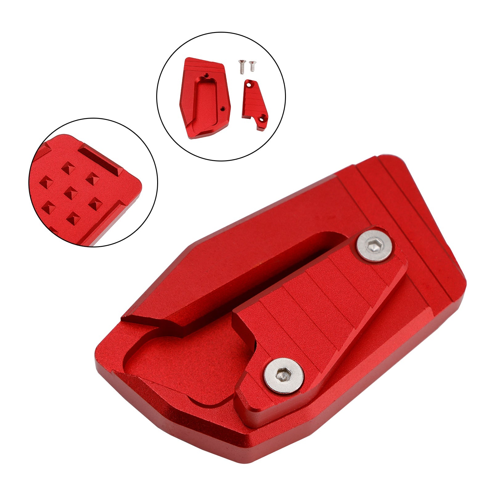 Kickstand Enlarge Plate Pad fit for BMW BMW K1600B K1600 Bagger K1600GA 2018-2025