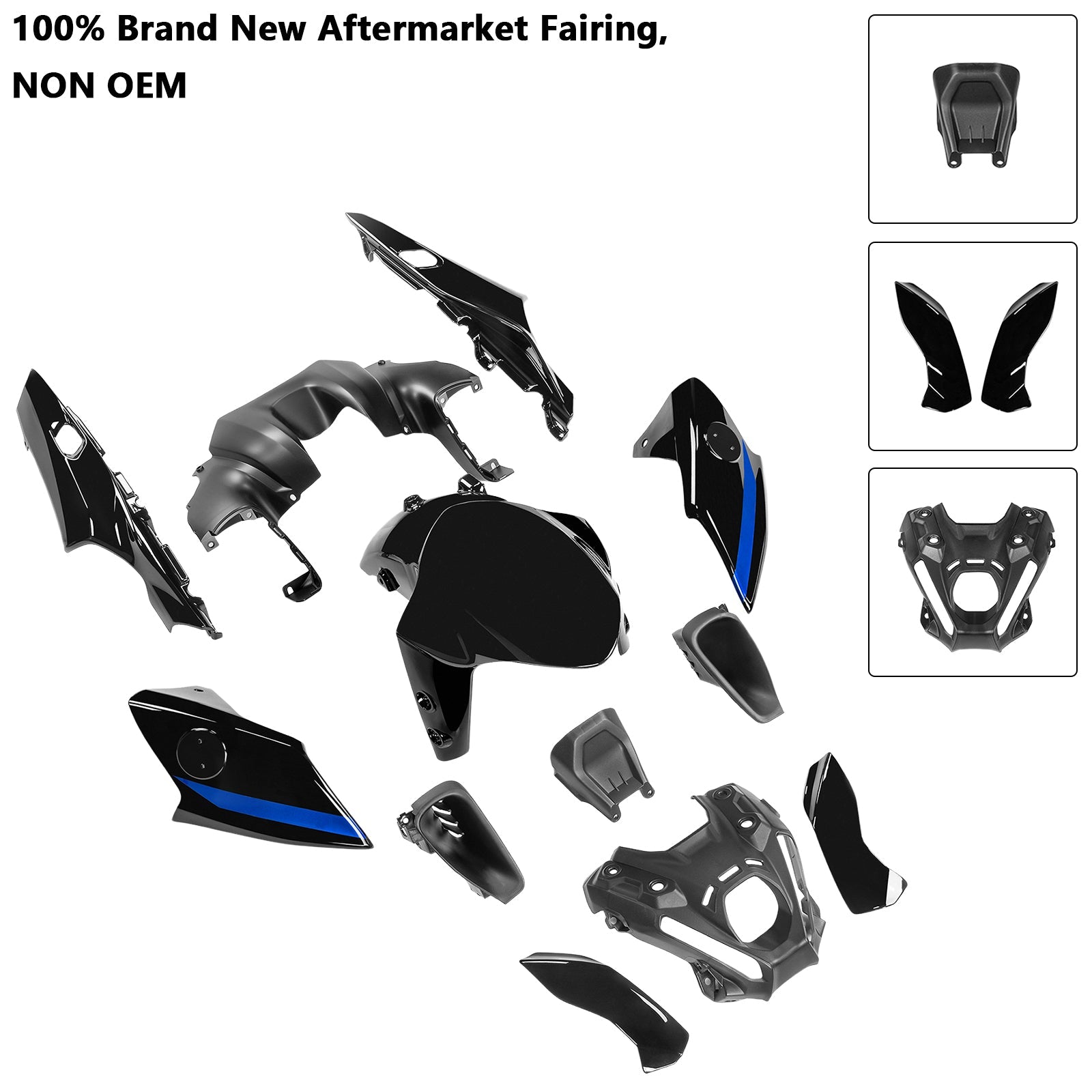 Yamaha MT-09 / MT-09 SP 2021-2023 Fairing Kit