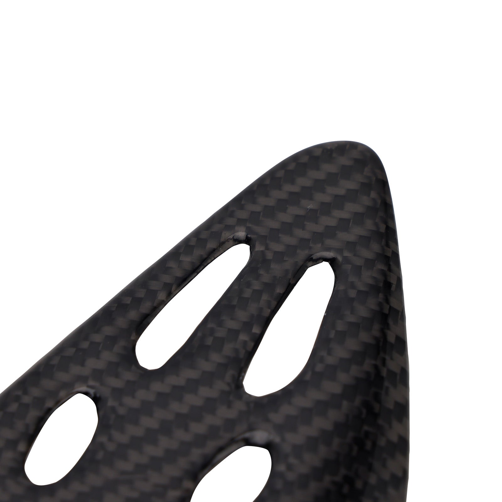 Real Carbon Fiber Foot Protection Board For Kawasaki ZX-6R 636 2019-2025