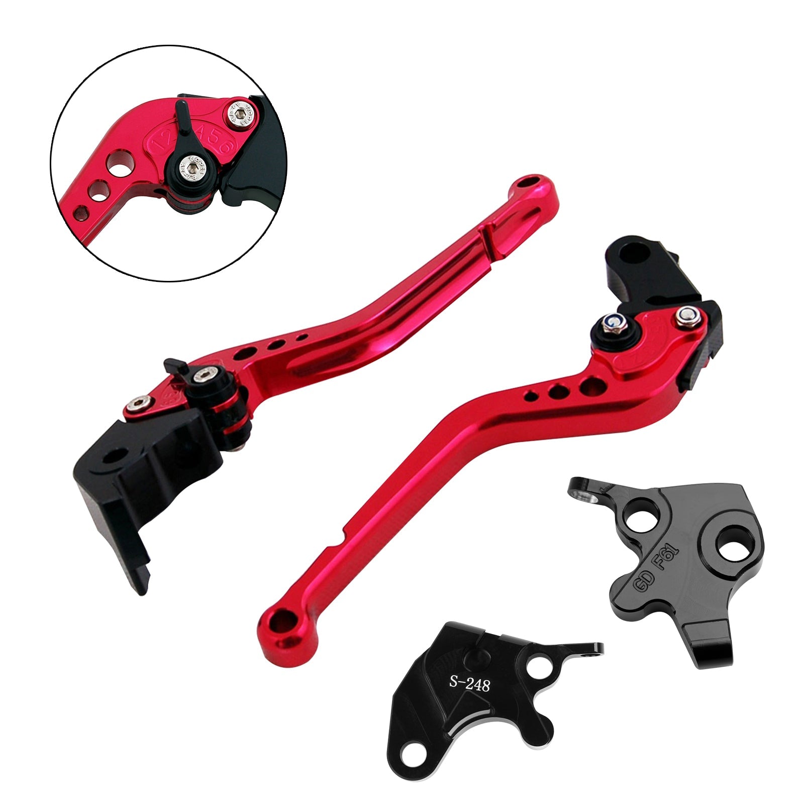 2008-2011 YAMAHA YZF R125 Long Clutch Brake Lever