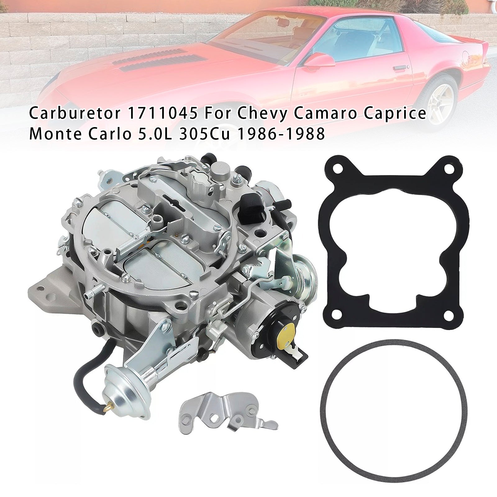 1986-1987 Chevrolet Camaro 5.0L 305Cu Carburetor 1711045 17110901 17111478
