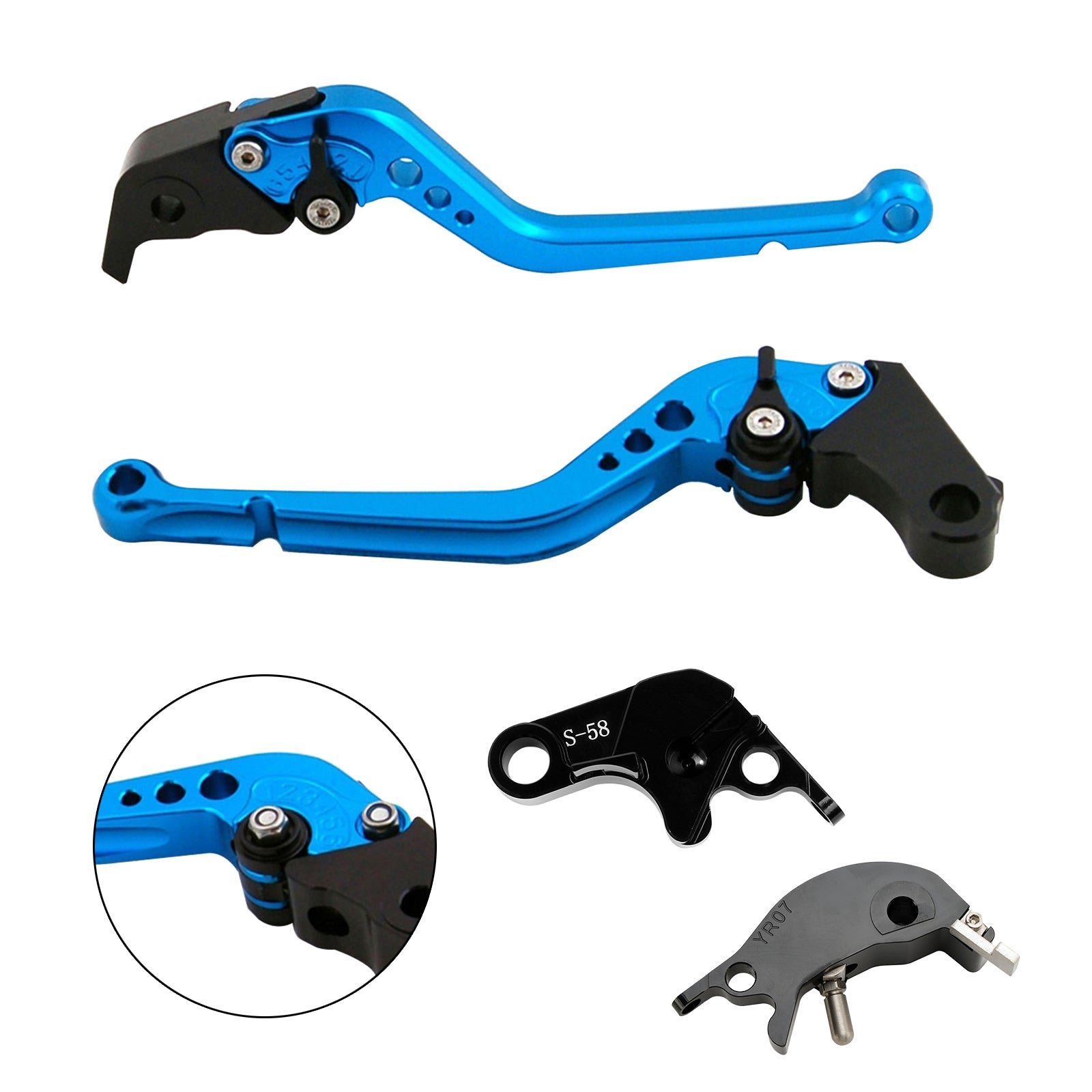 Long Clutch Brake Lever fit for YAMAHA YZF R7 MT-10/SP FZ-10/SP 2022-23