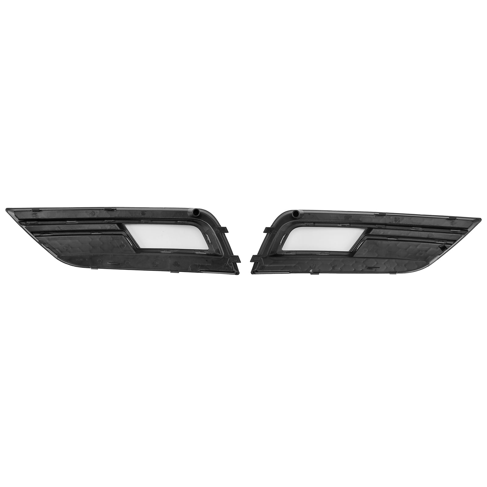 2013-2015 Audi A4 B8.5 Black Fog Light Cover Grille Standard Bumper