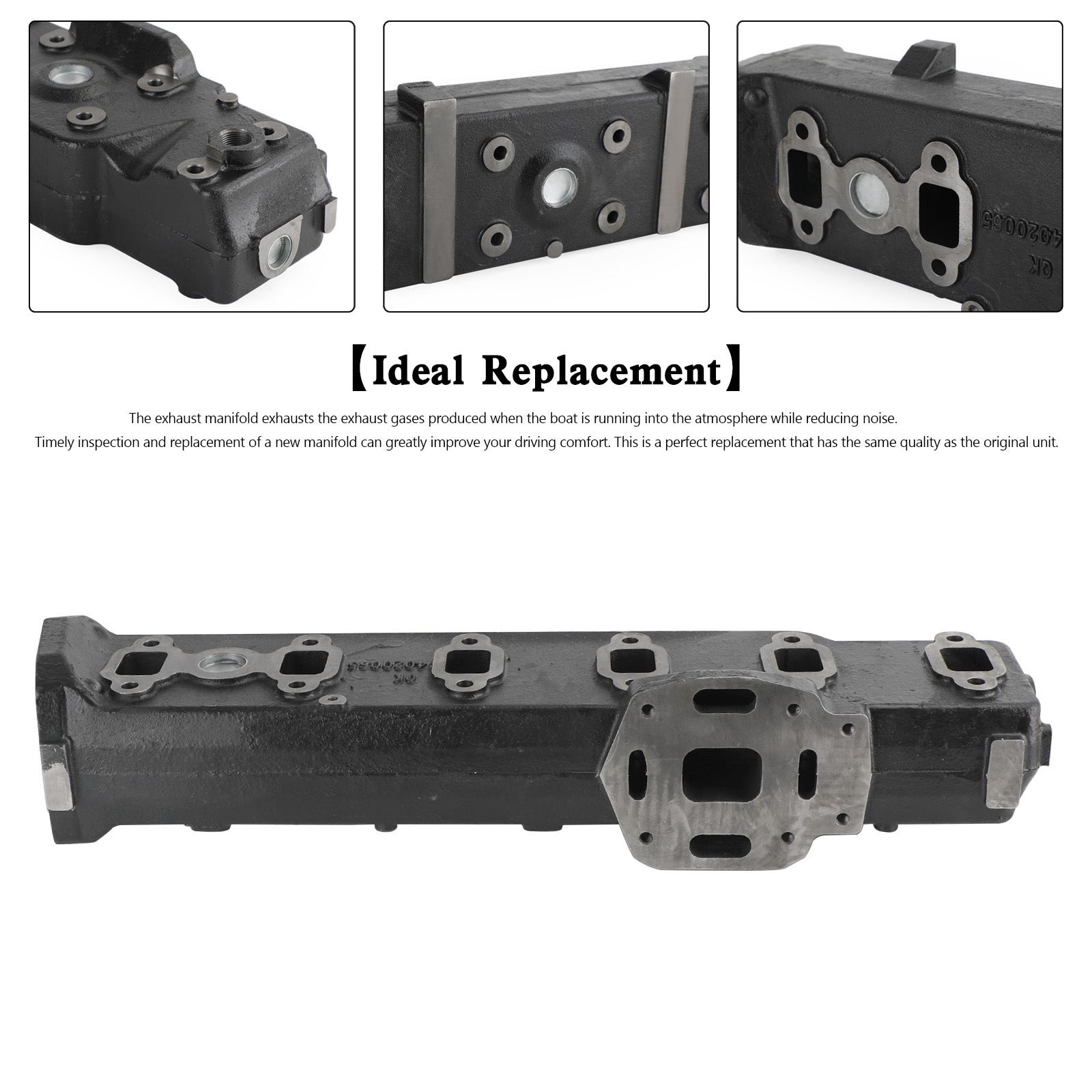 4020065,4020066,4019950 Wet Marine Exhaust Manifold fits for Cummins 6B 6BT 6BTA