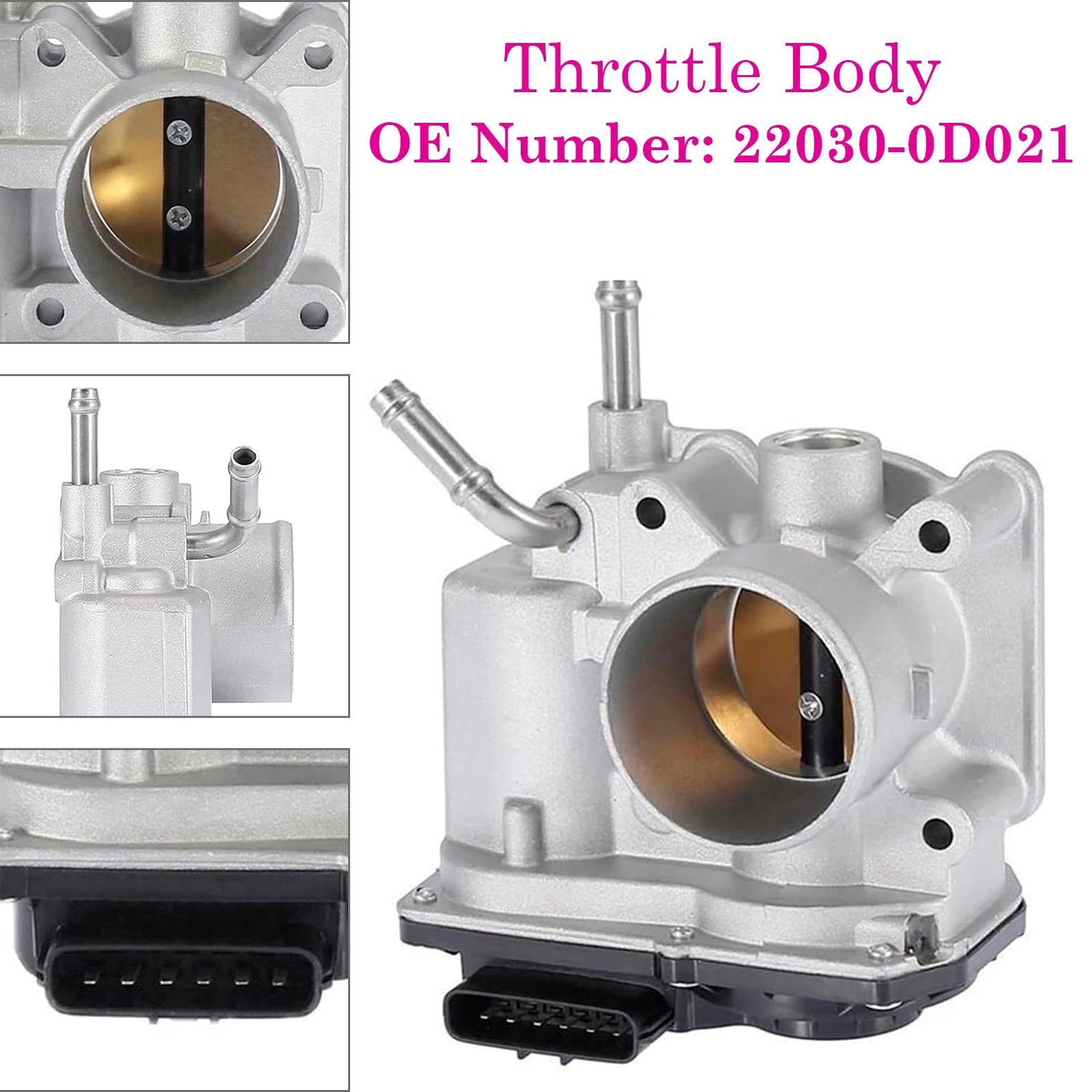 2003-2008 Toyota Avensis (_T25_) Throttle Body 22030-0D021