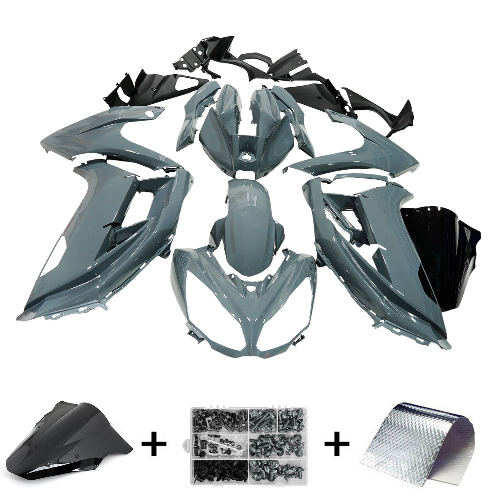 Kawasaki ER6F/Ninja650 2012-2016 Fairing Kit Bodywork Plastic ABS