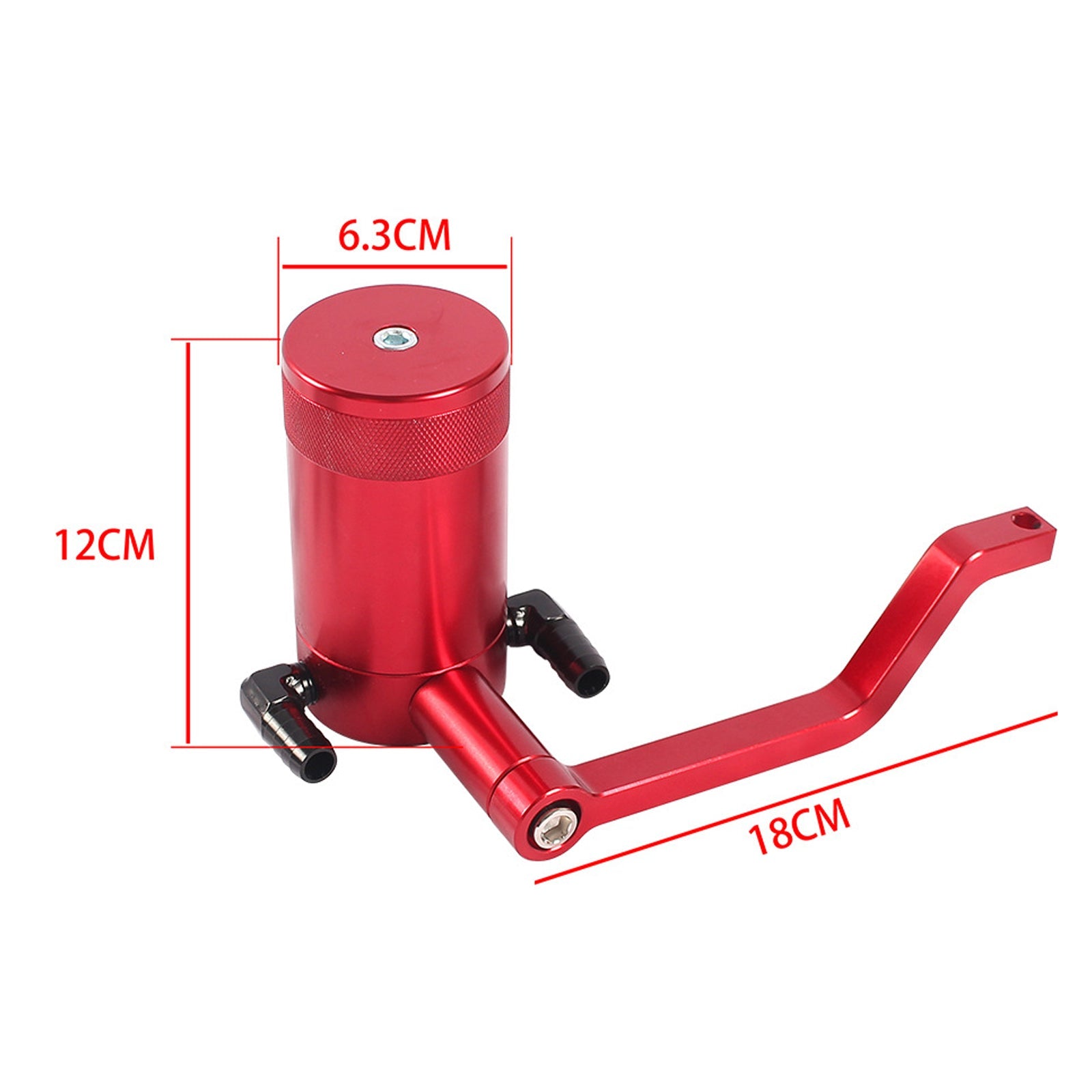 Catch Can Air Oil Separator Red For Dodge Charger Challenger 2011-2021