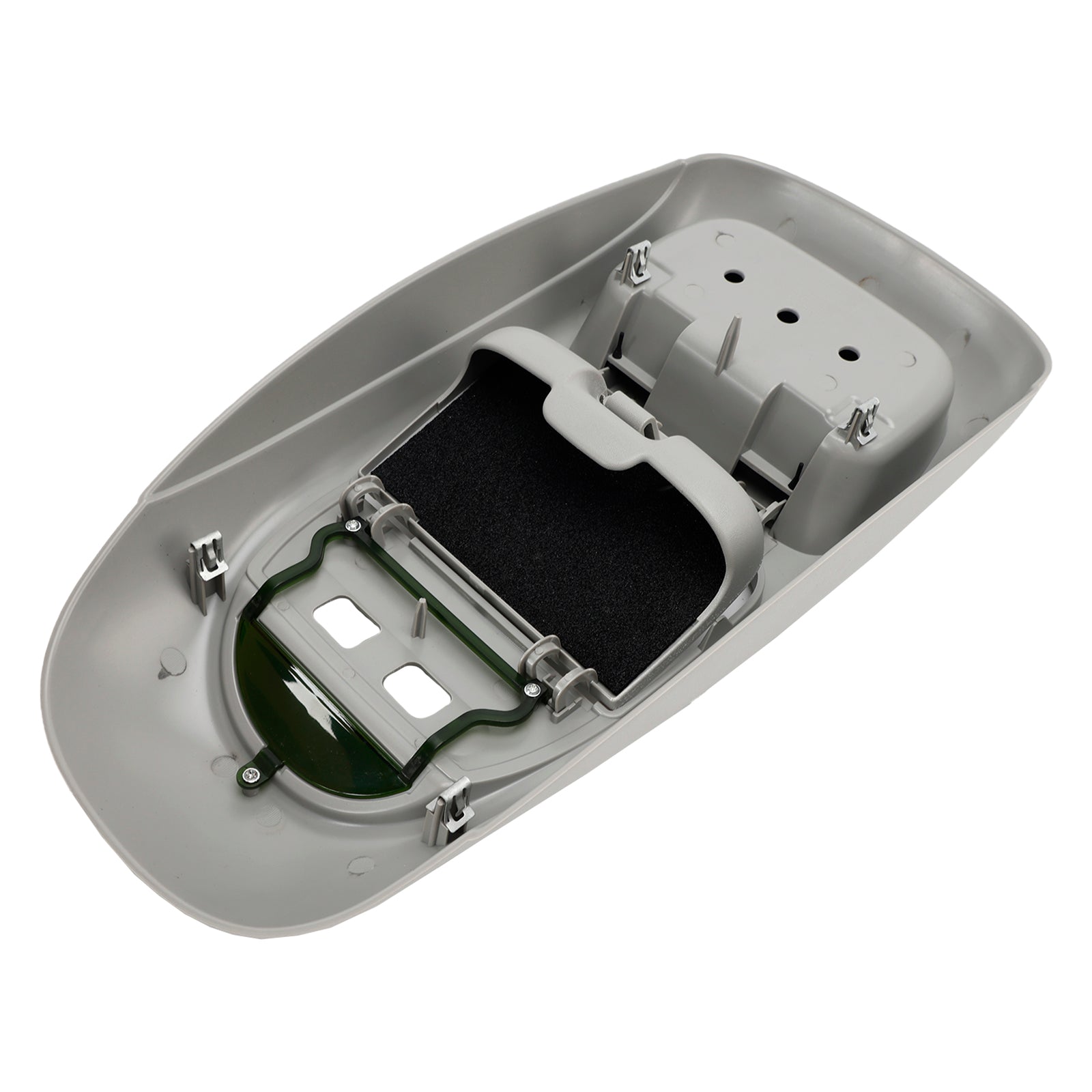 2002-2004 Ford F250 F-350 F-450 F-550 Super Duty Overhead Console Assembly w/o Sunroof Gray