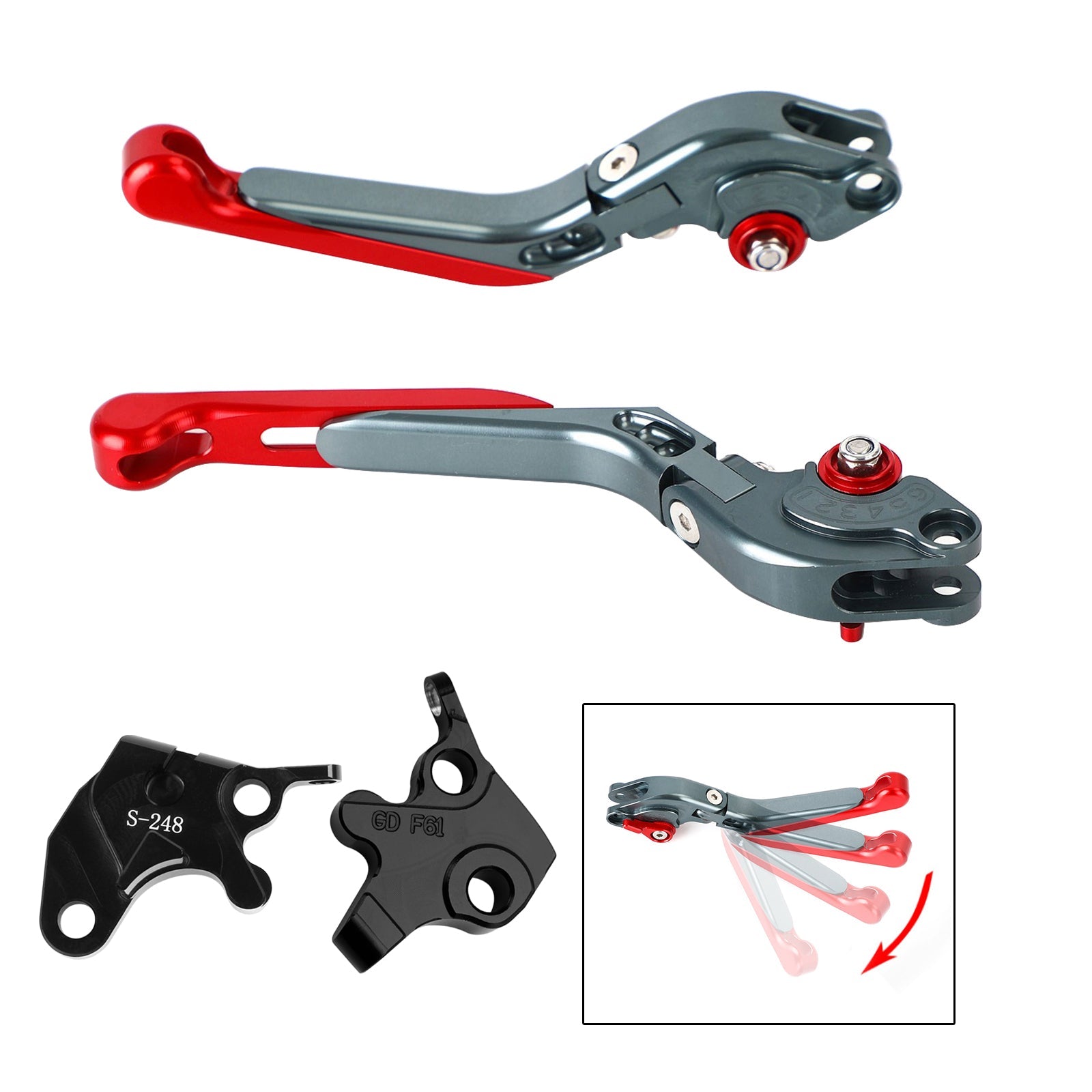 Adjustable Clutch Brake Lever fit for YAMAHA YZF R125 2008-2011
