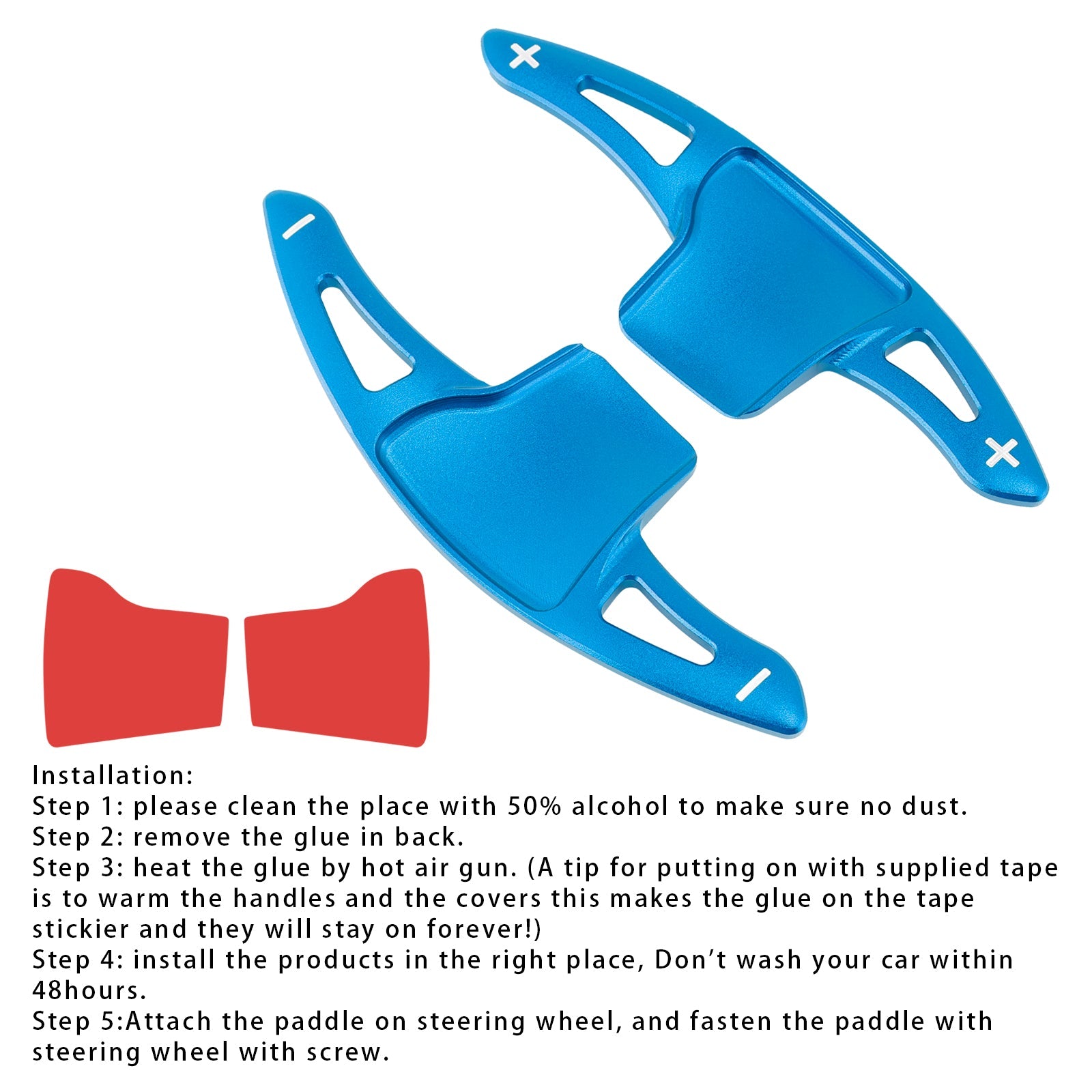 2013-2019 Ford Explorer Steering Wheel Paddle Shifter Extension For Aluminium