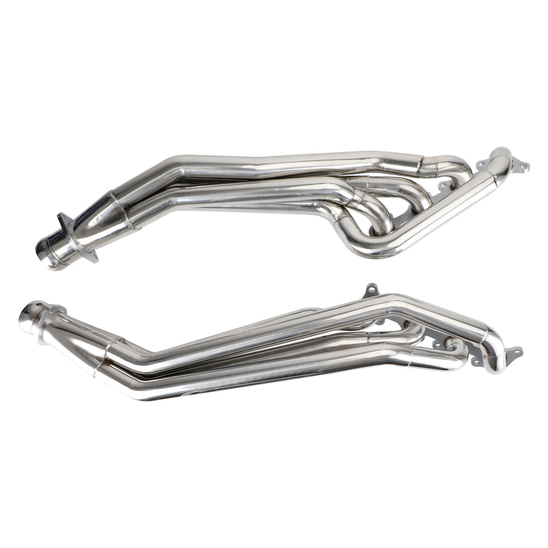 2PCS Exhaust Header Fit Ford Mustang 2011-2016 GT 5.0/302 V8 Stainless Steel