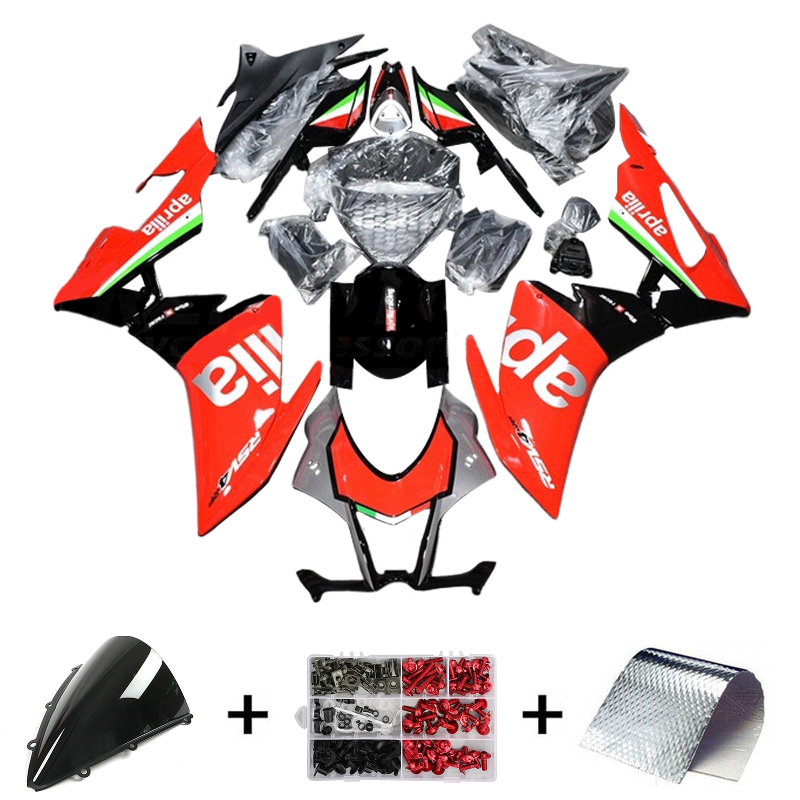 Amotopart Aprilia RSV4 1000 2016-2020 Fairing Kit Bodywork Plastic