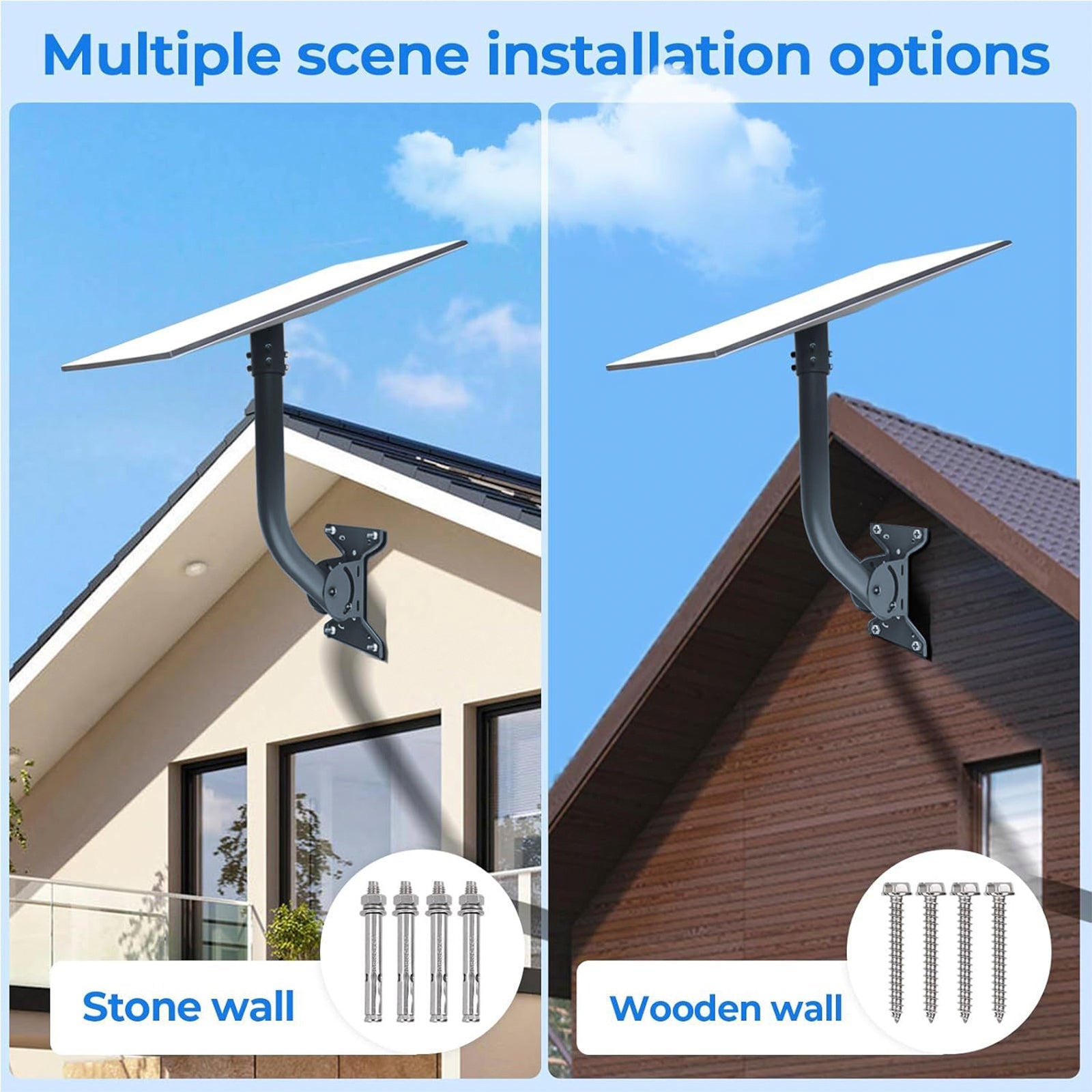 Starlink Gen 3 Mount 360＜ Adjustable Mounting Kit V3 For Roof Exterior Wall