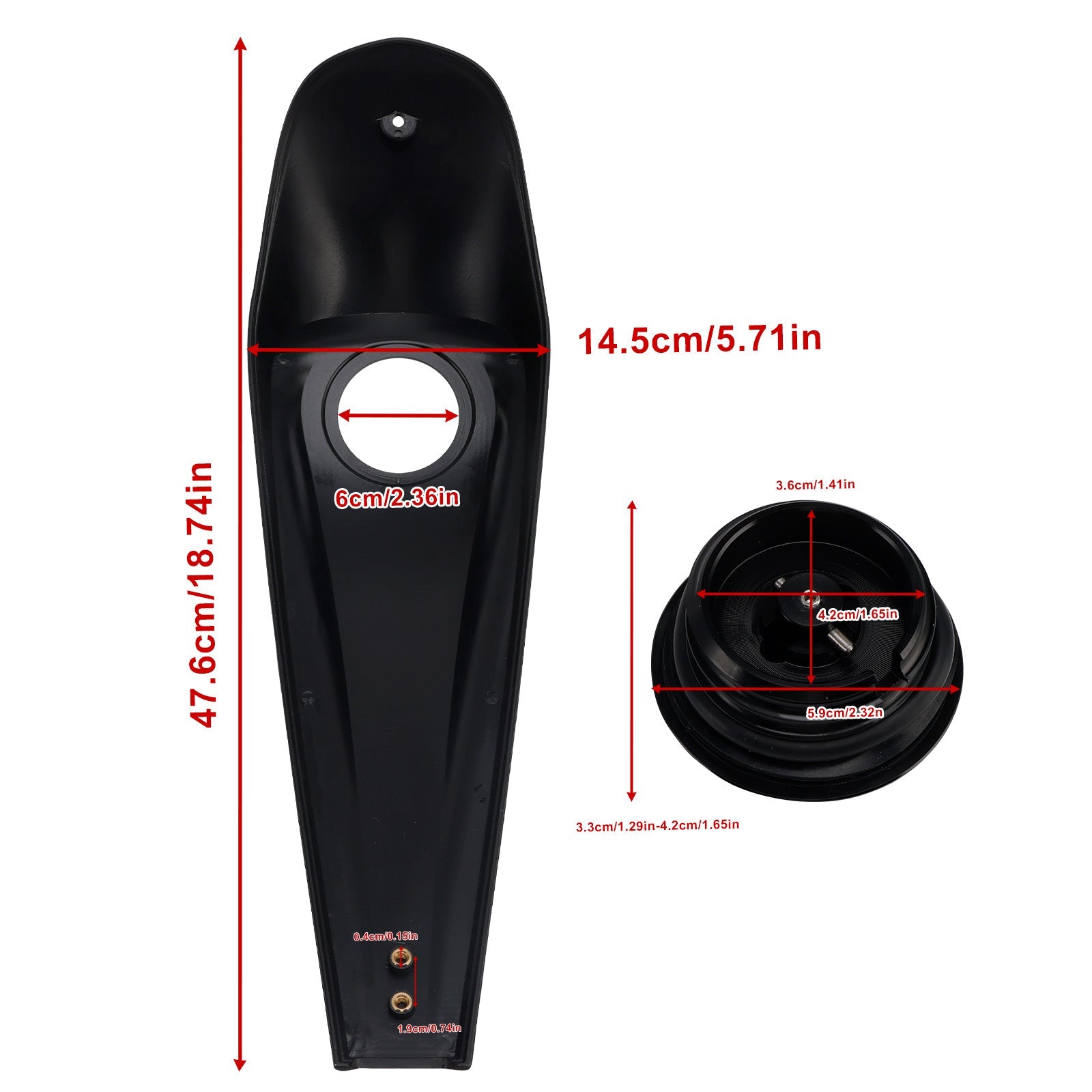 Dash Fuel Console Cover Gas Tank Cap For Touring Electra Road Glide 2008-2023