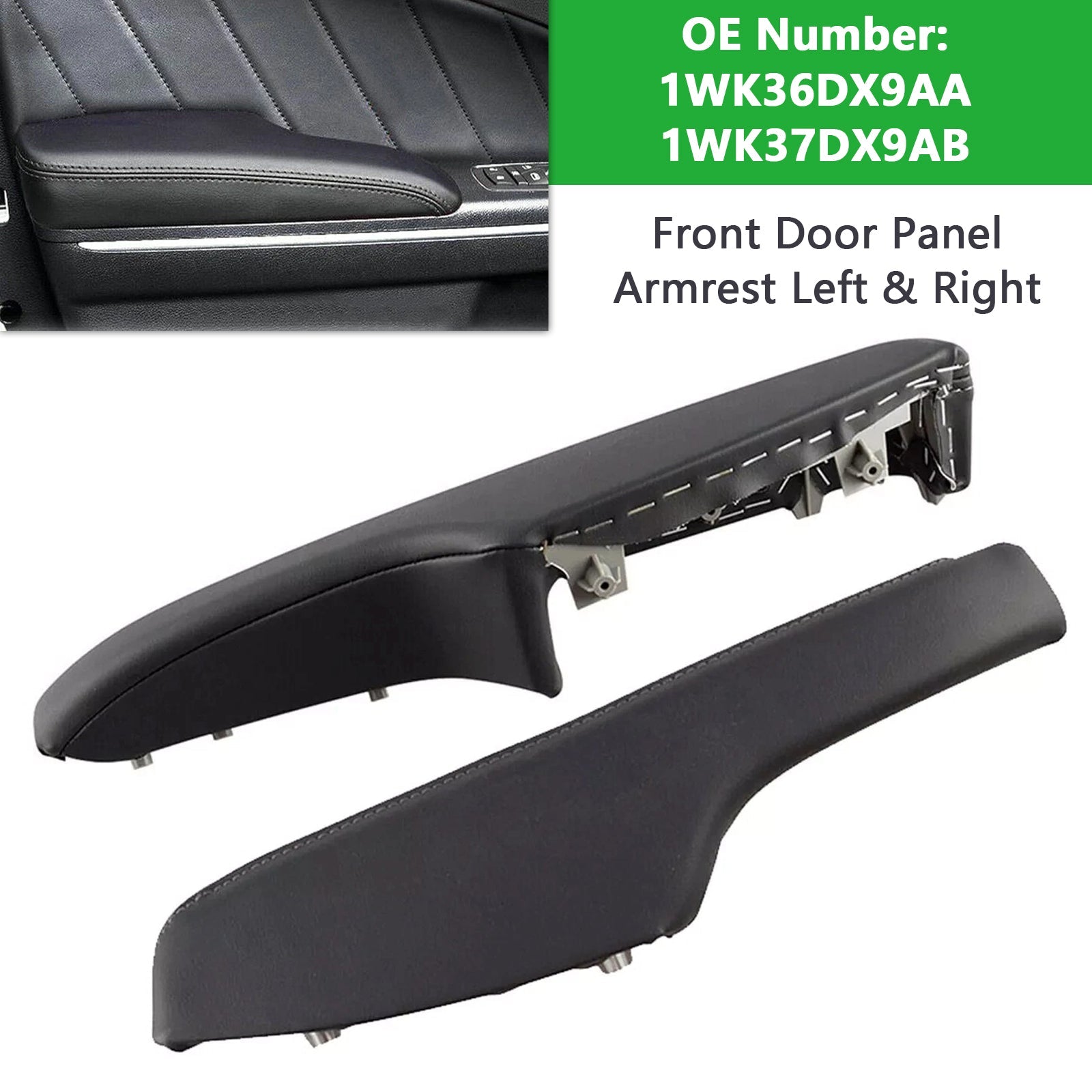 2011-2023 Chrysler 300 Dodge Charger Front Door Panel Armrest Left & Right