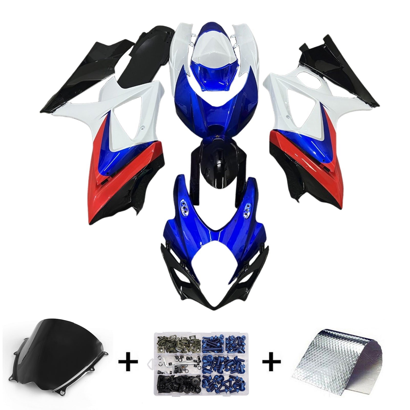 Injection Fairing Kit Bodywork Plastic ABS For Suzuki GSXR1000 2007-2008 K7