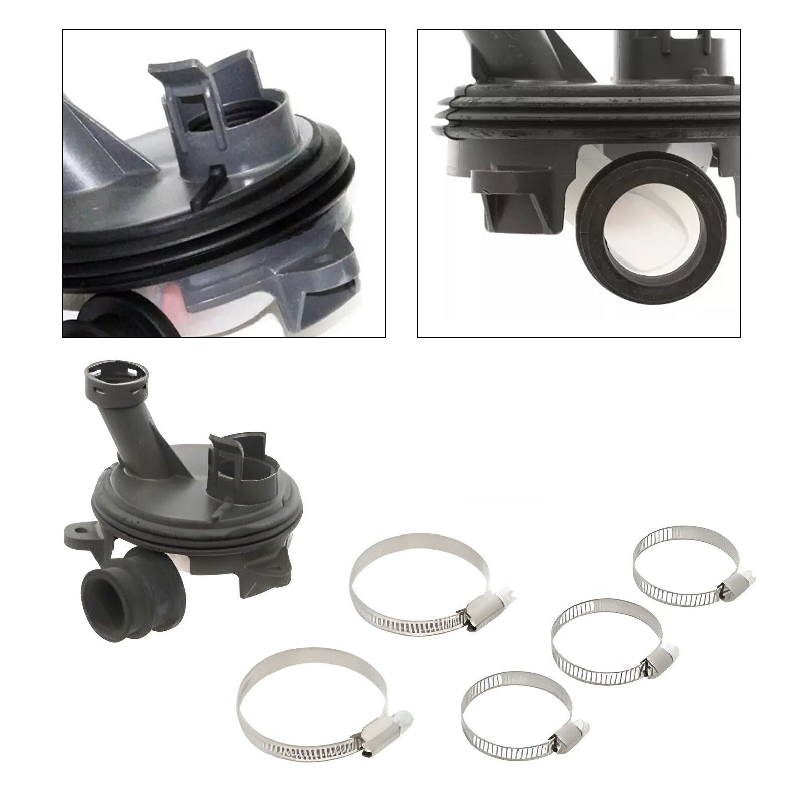 WD19X25278 Dishwasher Diverter Valve Assembly Kit For GE