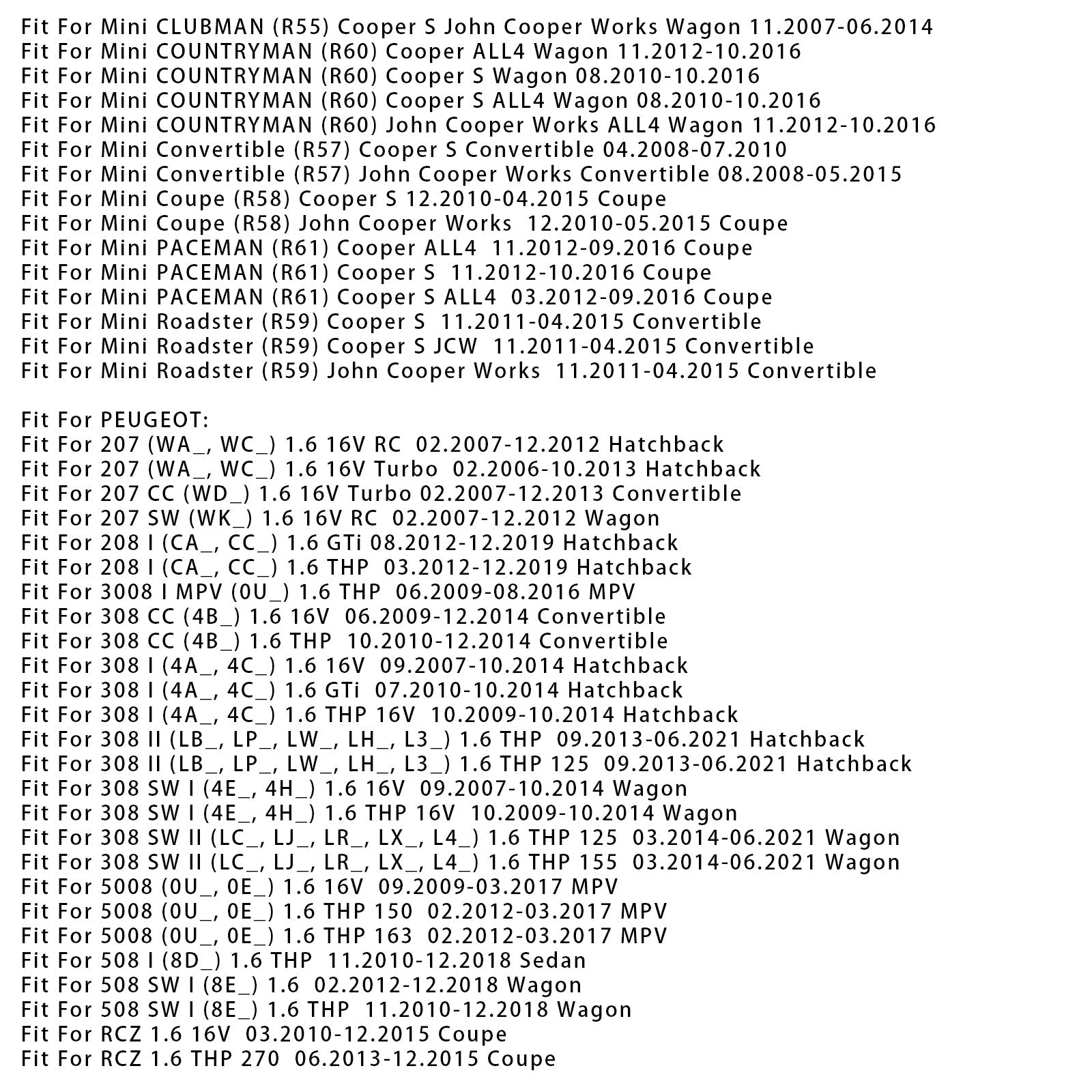 1Pcs Fuel Injector For BMW F21 F30 MINI R55 R56 R60 Peugeot CITRO?N 0261500073