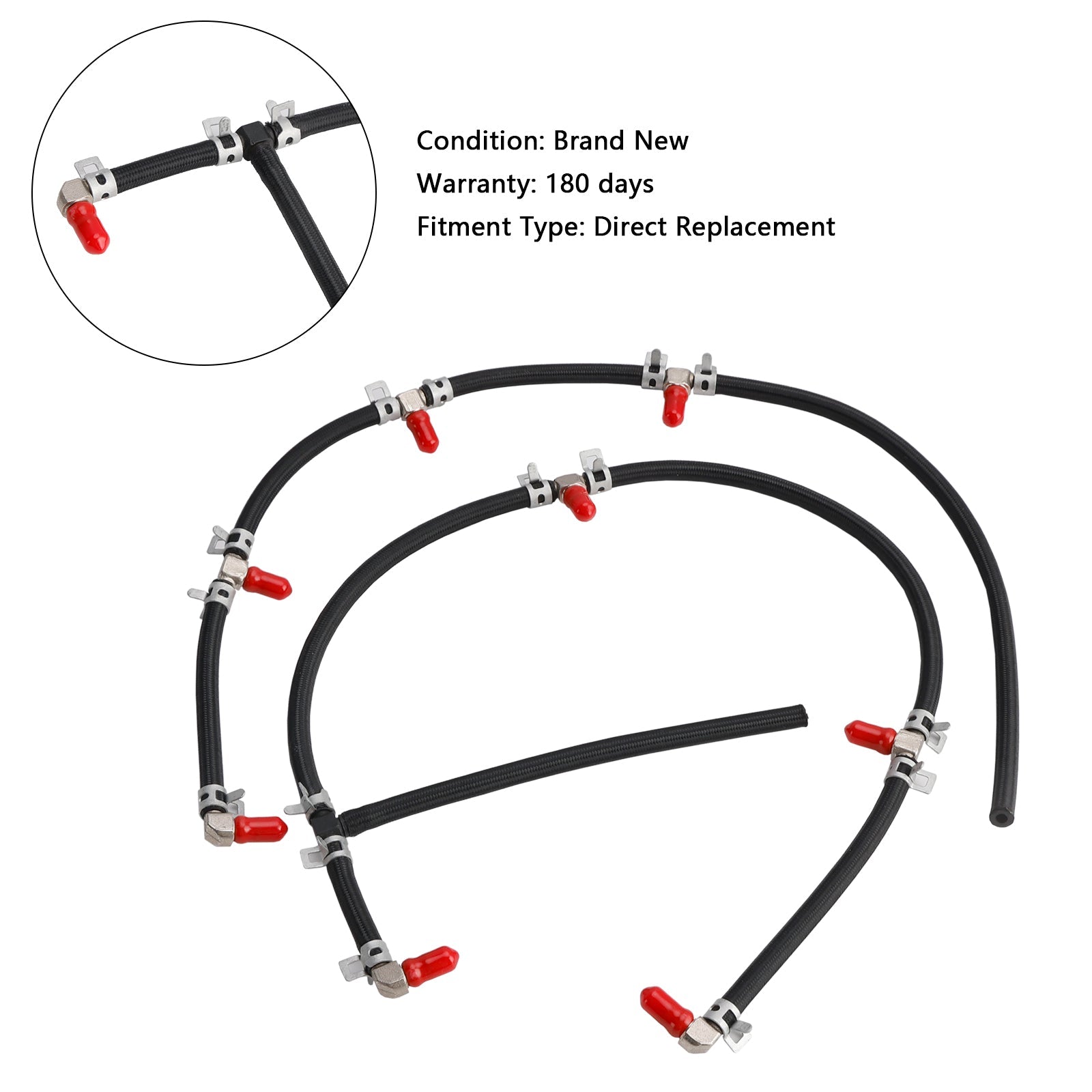 Fuel Injector Return Line Kit Fit Duramax 2004-2010 6.6L Diesel Truck Engines