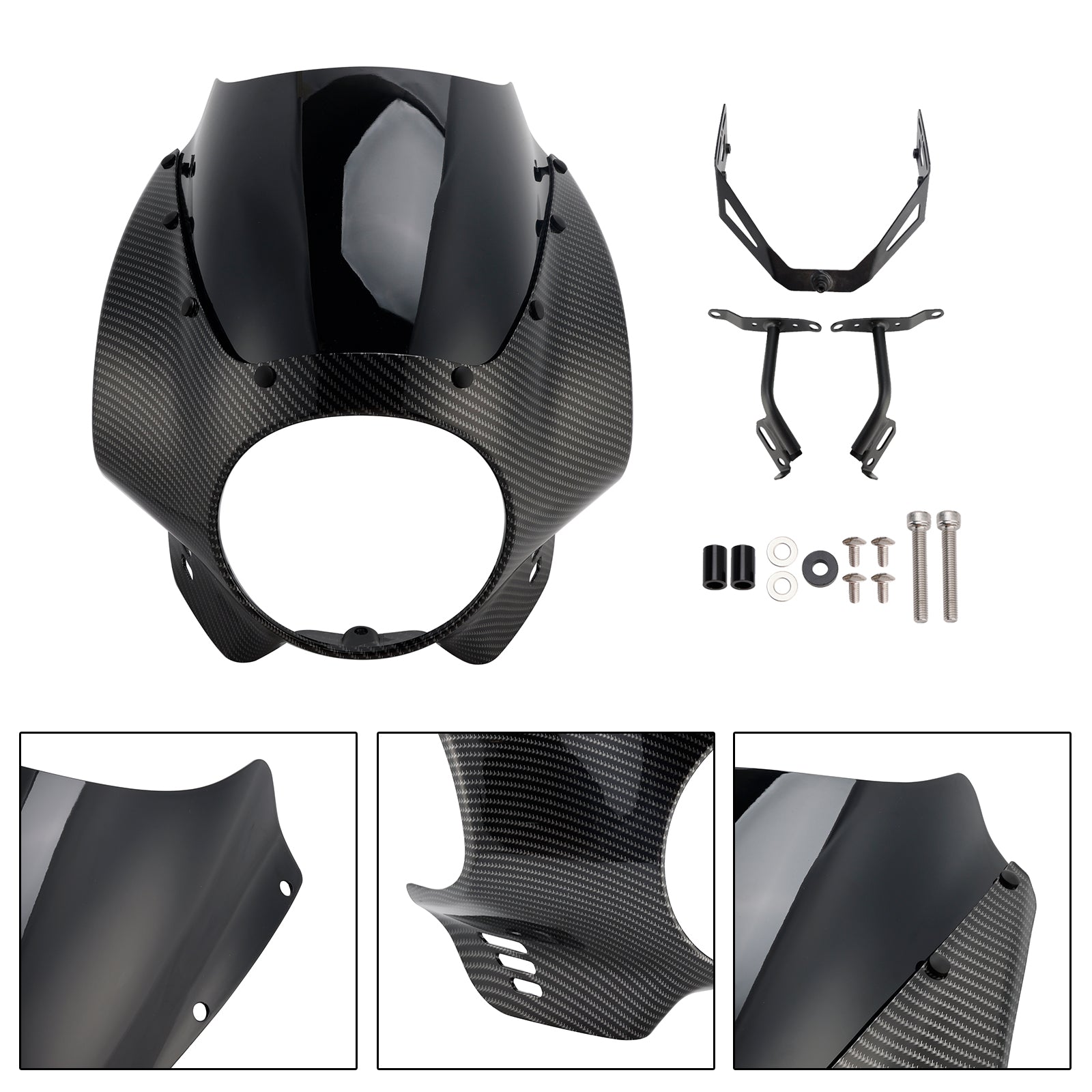 2022-2025 Yamaha XSR900 Headlight Fairing Windshield WindScreen