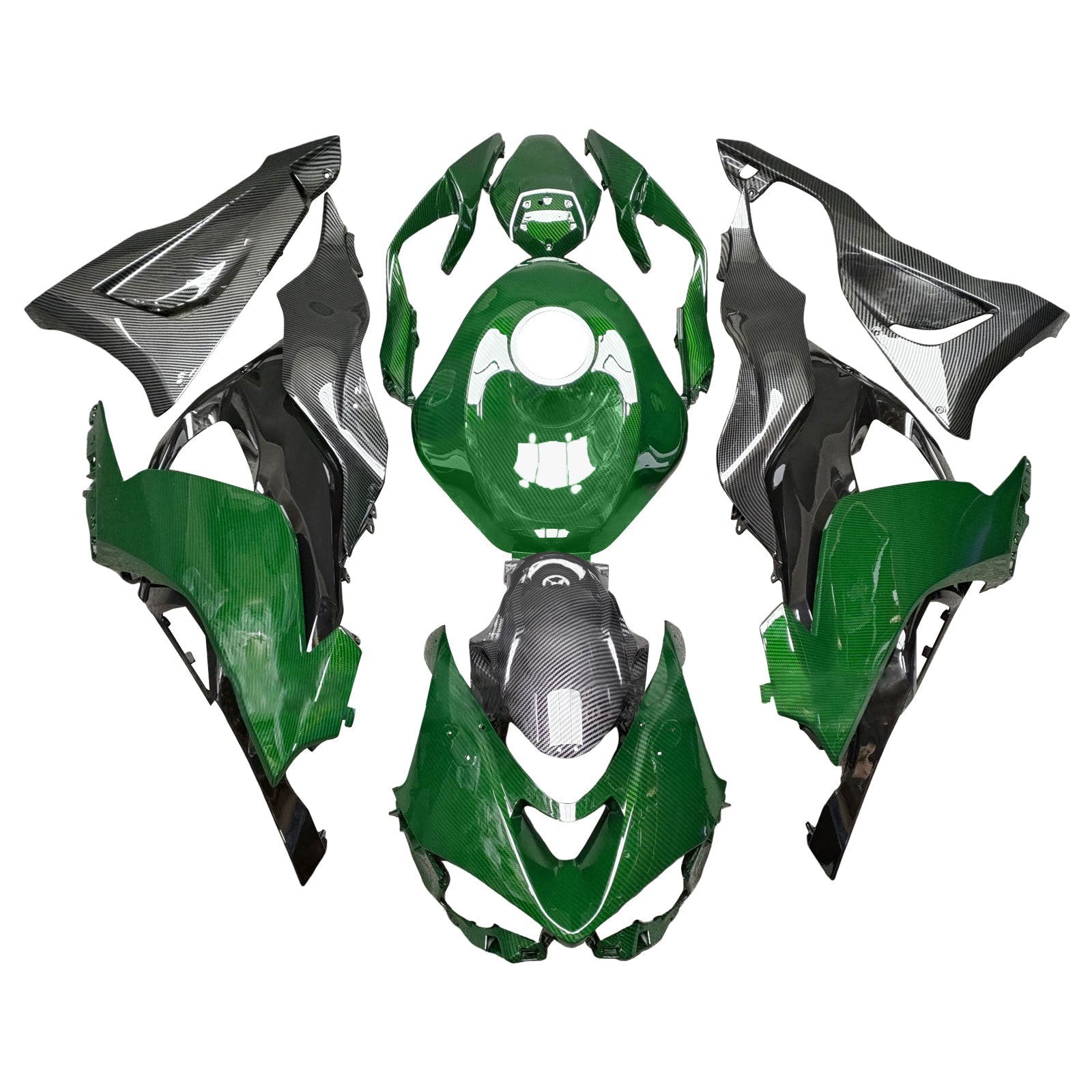 Injection Fairing Kit Bodywork Plastic ABS fit For Kawasaki ZX-6R 2024-2025