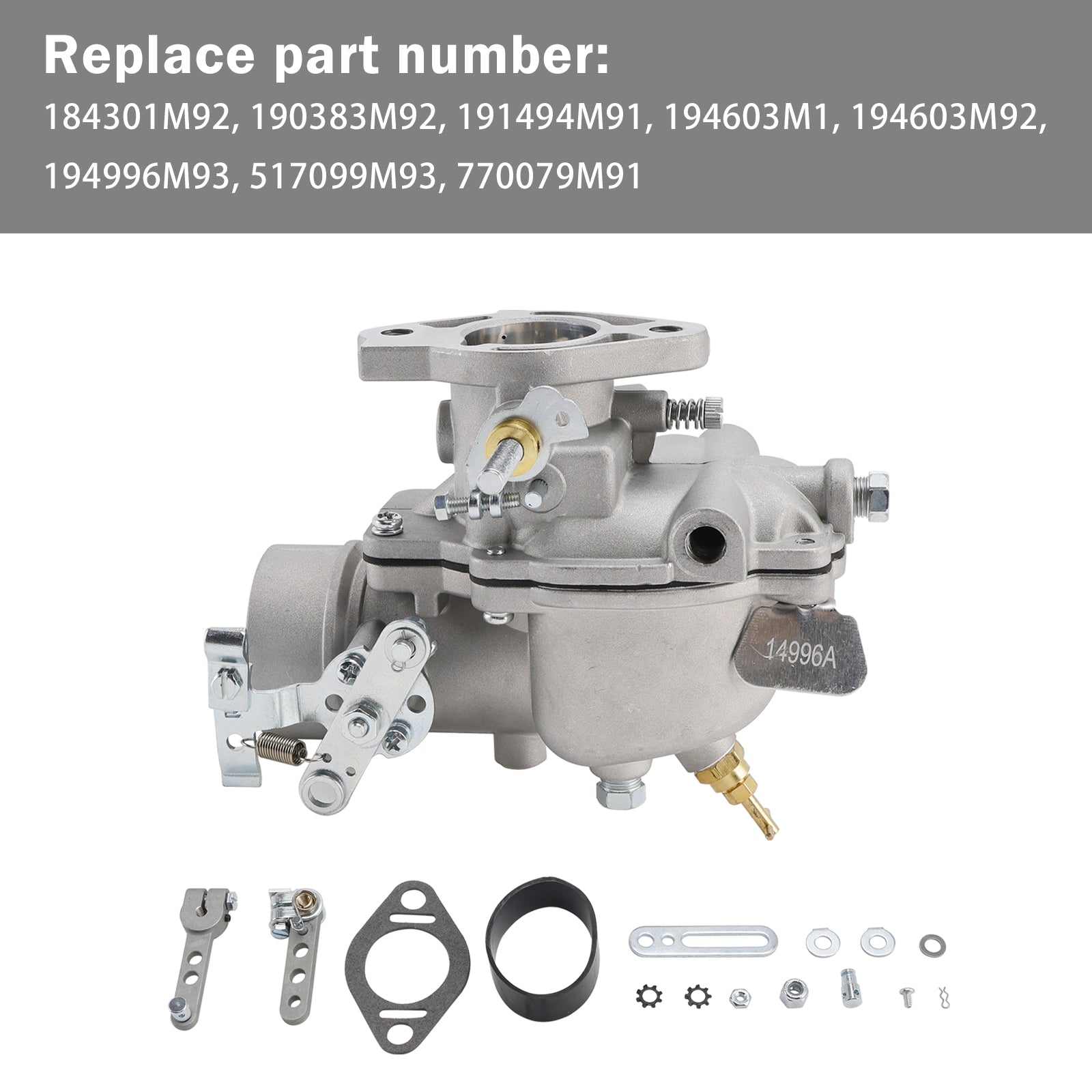 For Minneapolis Moline U302 U302 Super Carburetor 10A18173 101605AS