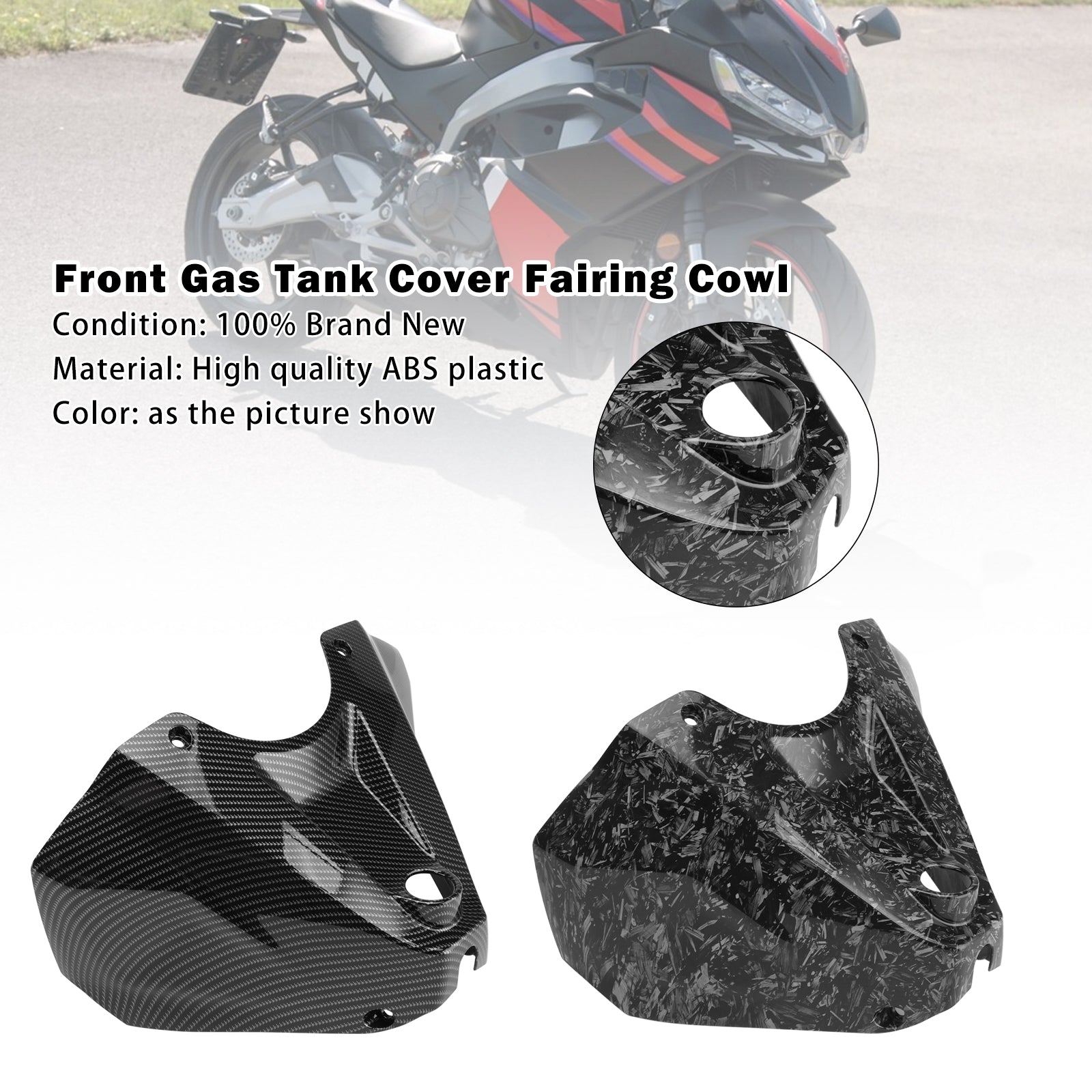 2024-2025 Aprilia RS457 RS 457 Front Gas Tank Cover Trim Fairing Cowl