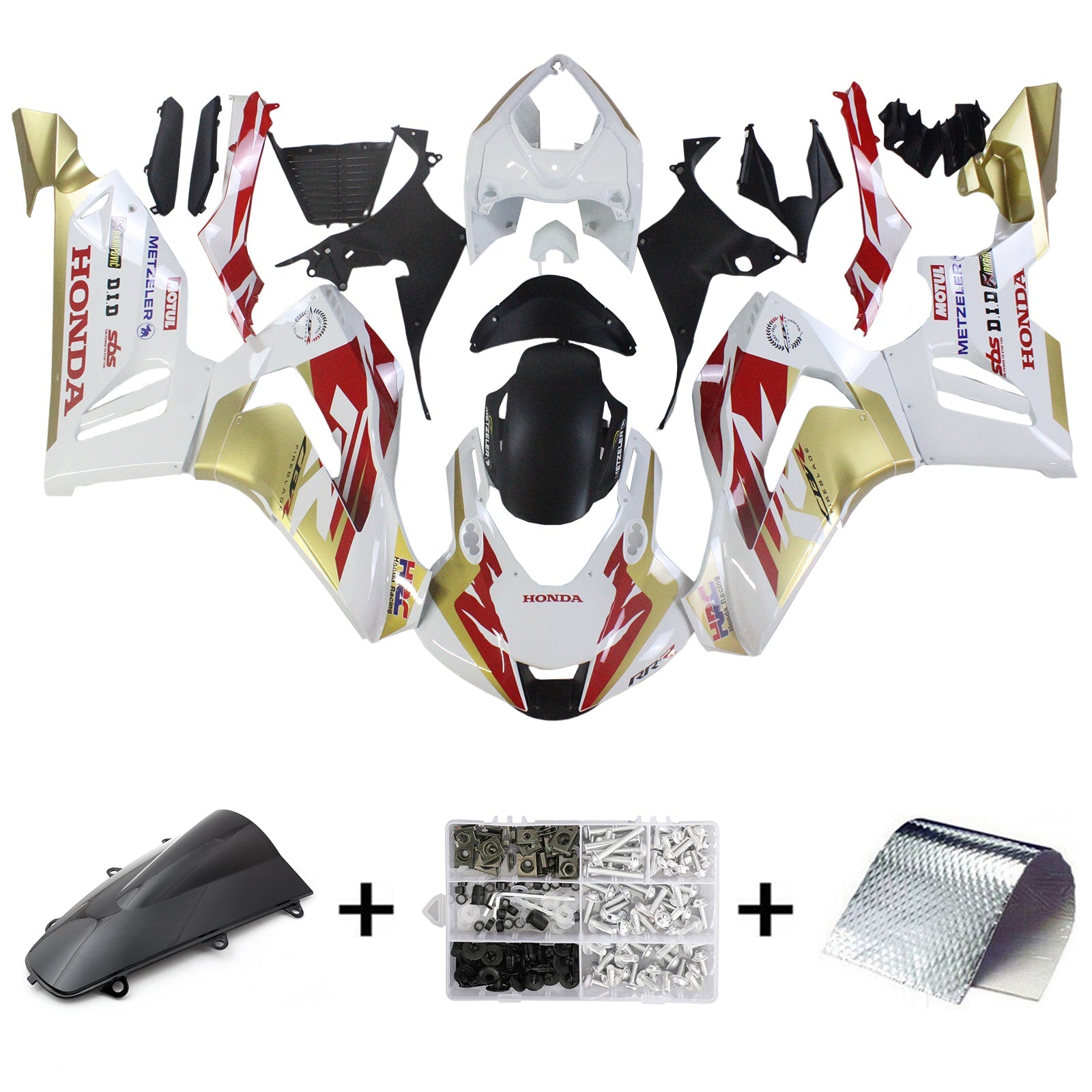 Injection Fairing Kit Bodywork Plastic ABS For Honda CBR1000RR-R 2020-2023