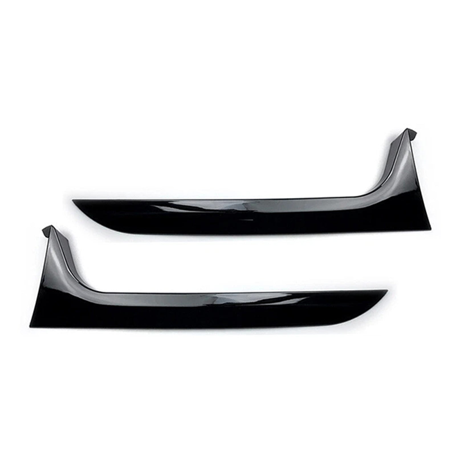 2012-2018 Audi A6 C7 Allroad Avant Gloss Black Pair Rear Window Side Wing Spoiler