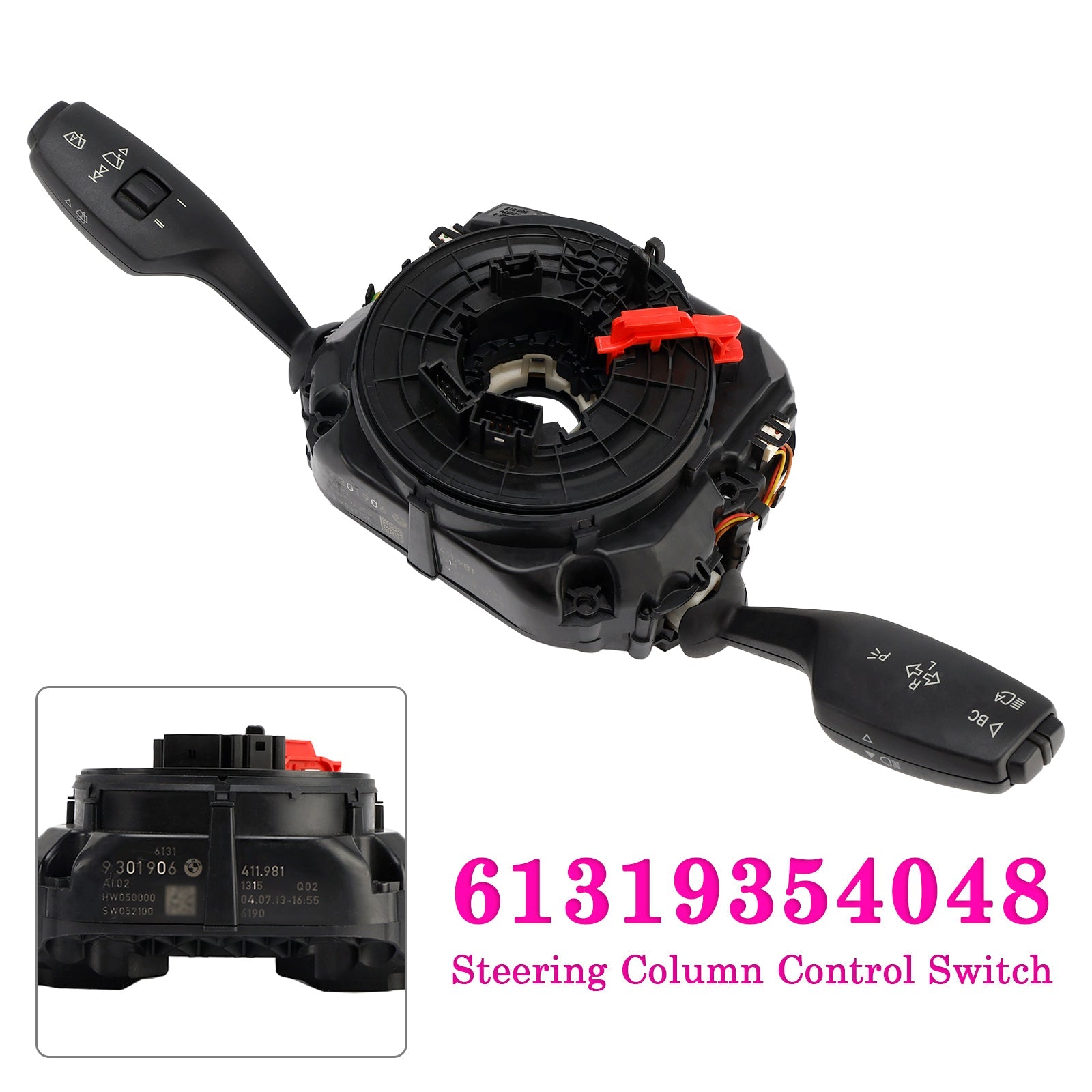 2011-2017 BMW 535i GT xDrive United States Steering Column Switch Control 61319354048