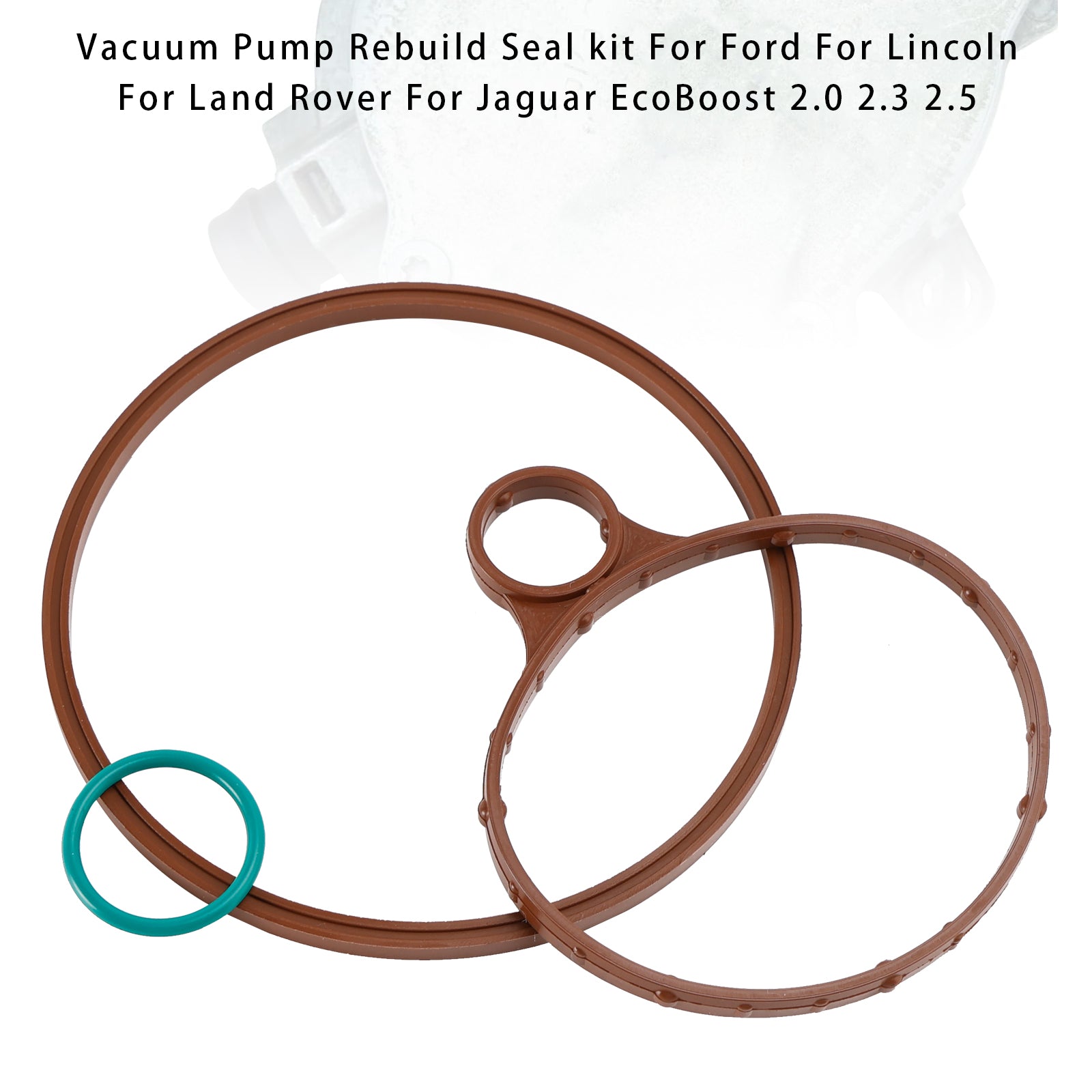 Vacuum Pump Rebuild Seal kit For Ford Lincoln For Land Rover For Jaguar EcoBoost