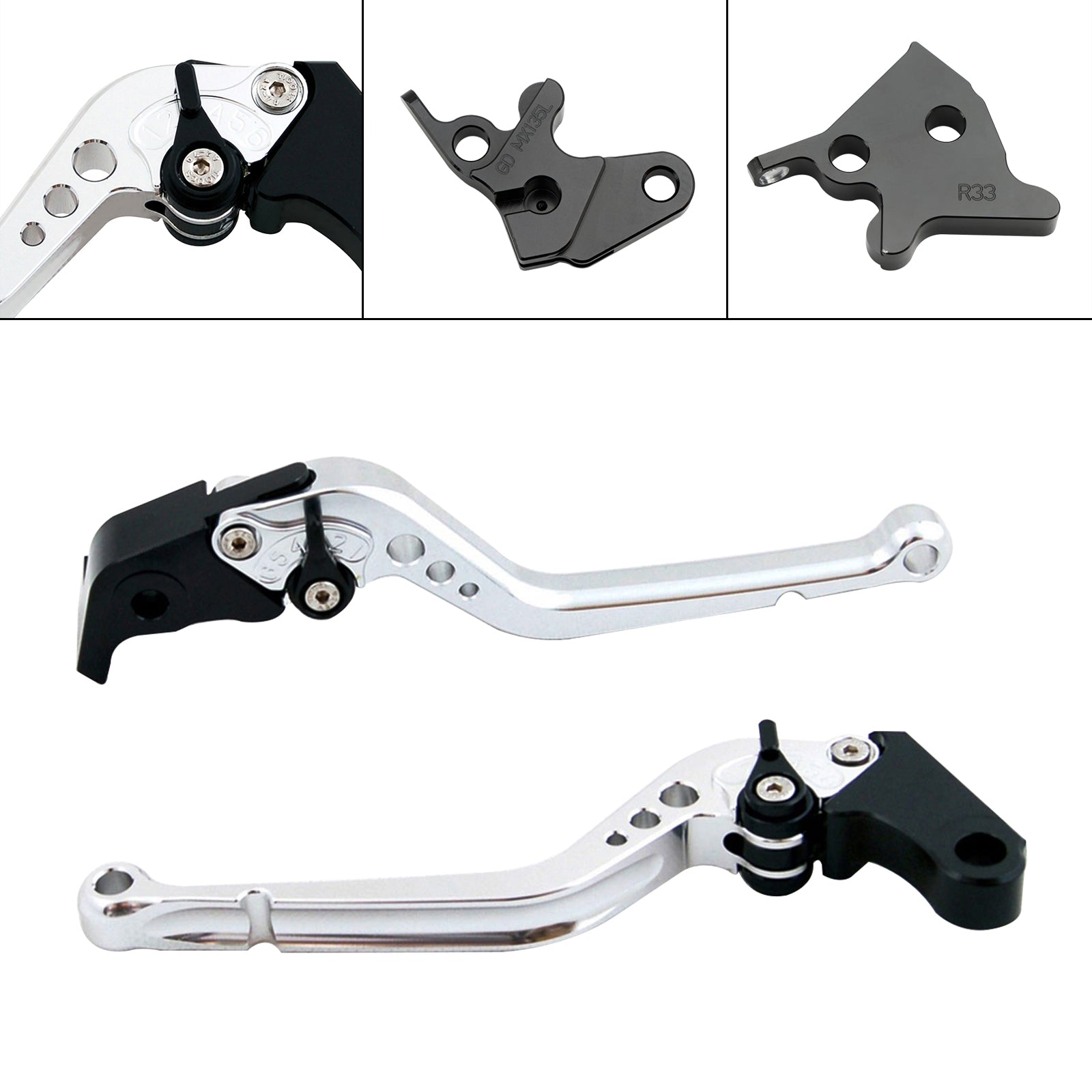 2005-2014 야마하 YBR125 롱 클러치 브레이크 레버