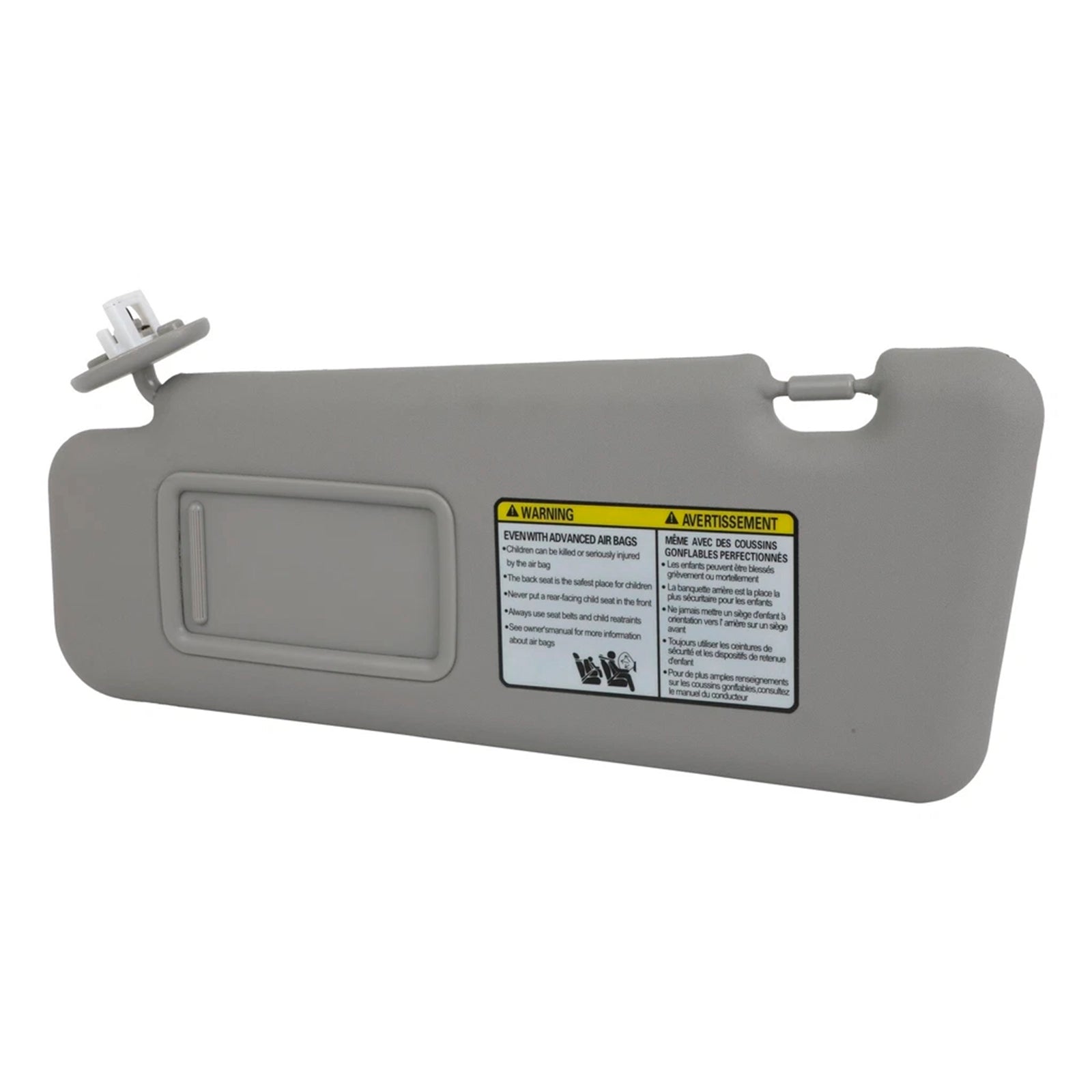 2008-2017 Honda Accord Gray Left  Side Sun Visor 74320-48500-E0