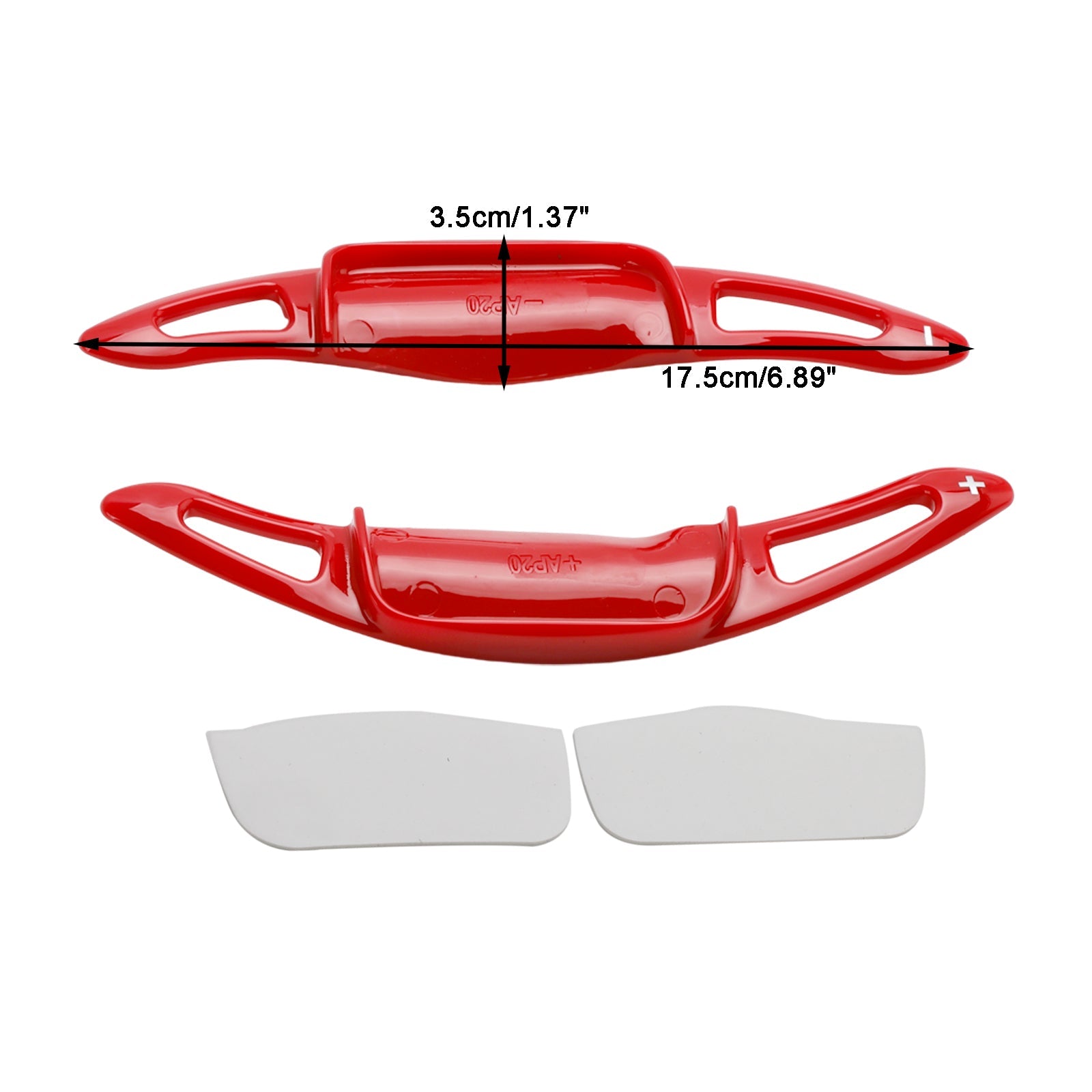 2PCS Red Steering Wheel Paddle Shifter Extension Fit Toyota Camry Avalon Corolla