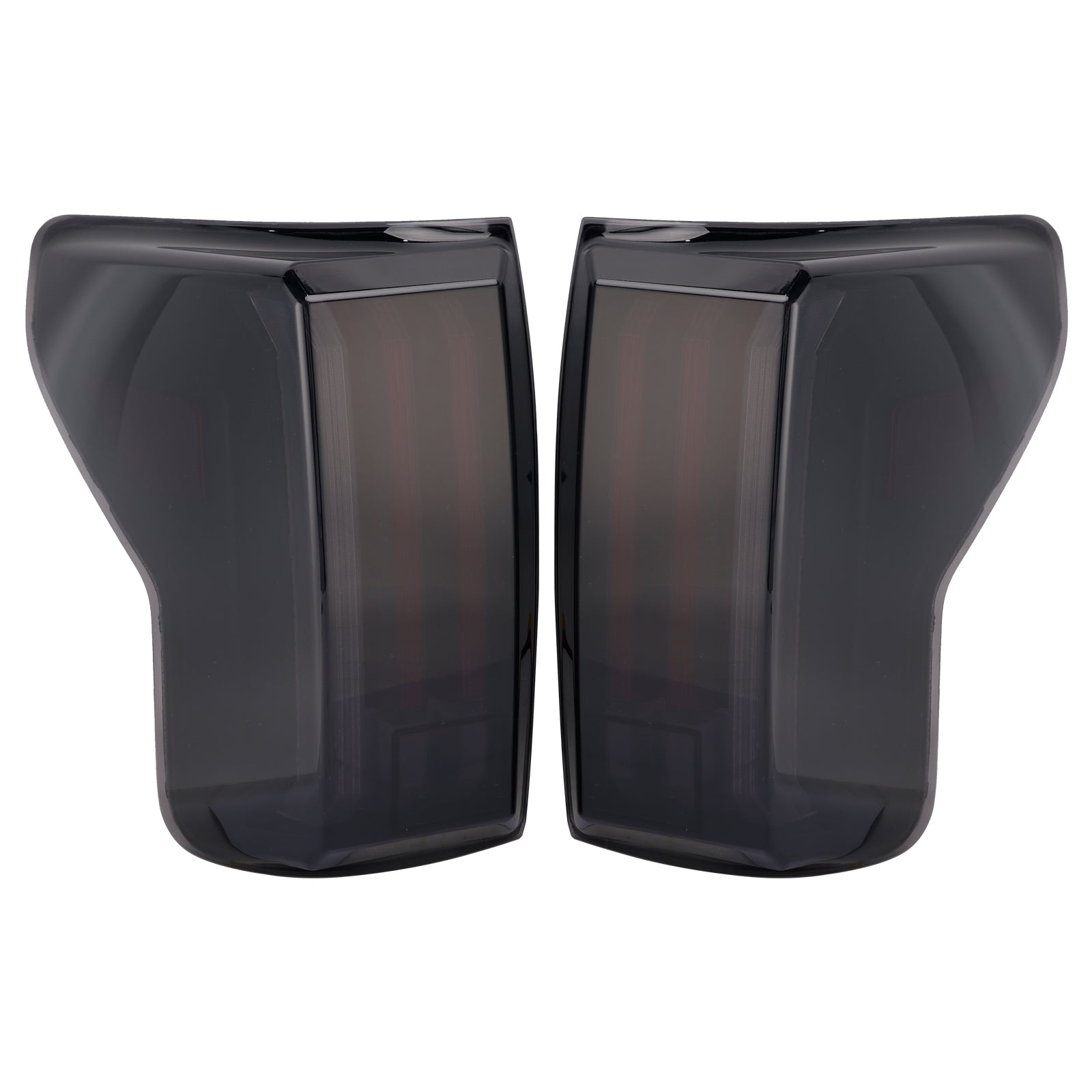2007-2013 For Toyota Tundra Left+Right LED Tail Lights Black Housing Smoked Lens