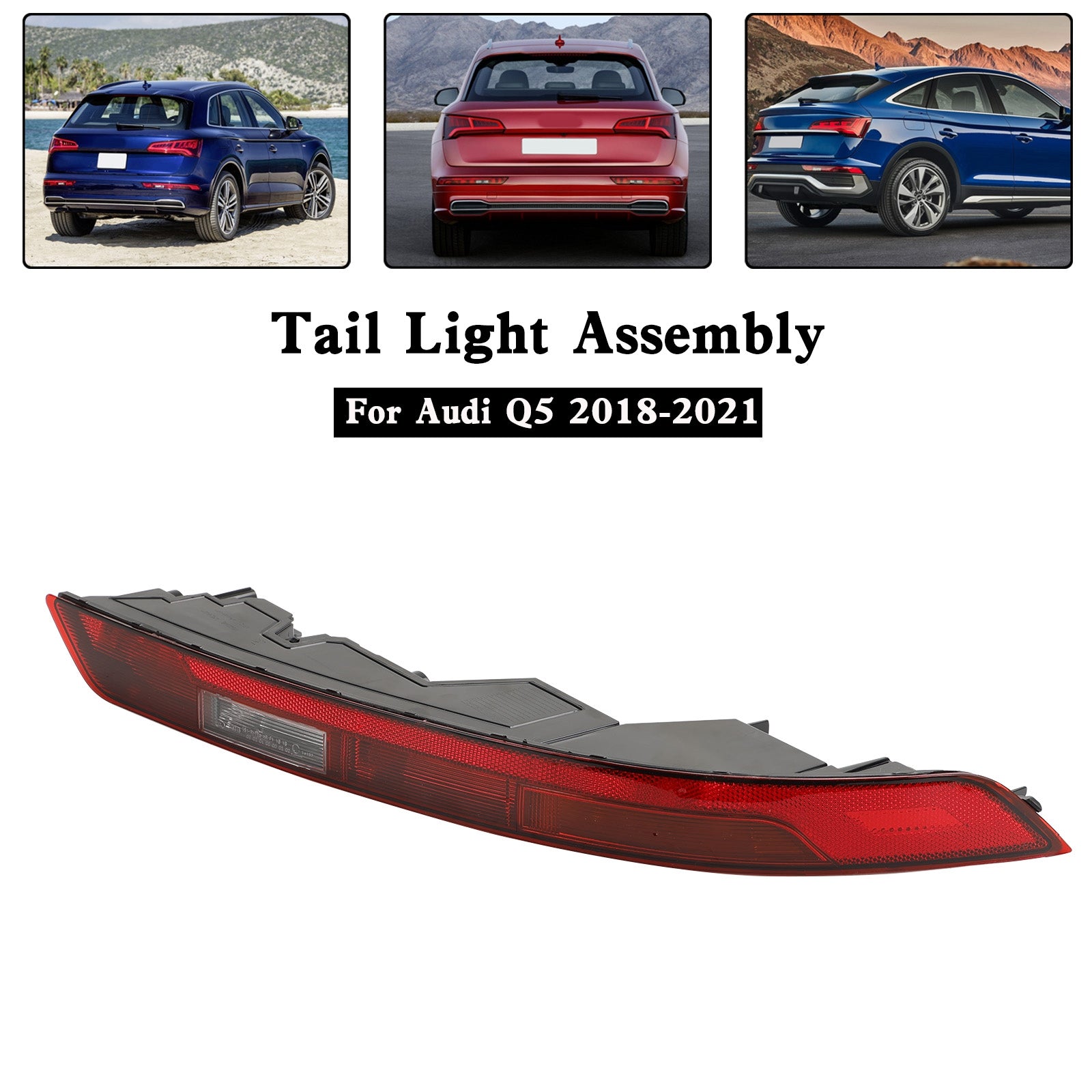 Rear Right Side Lower Tail Brake Bumper Light 80A945070 For Audi Q5 2018-2021