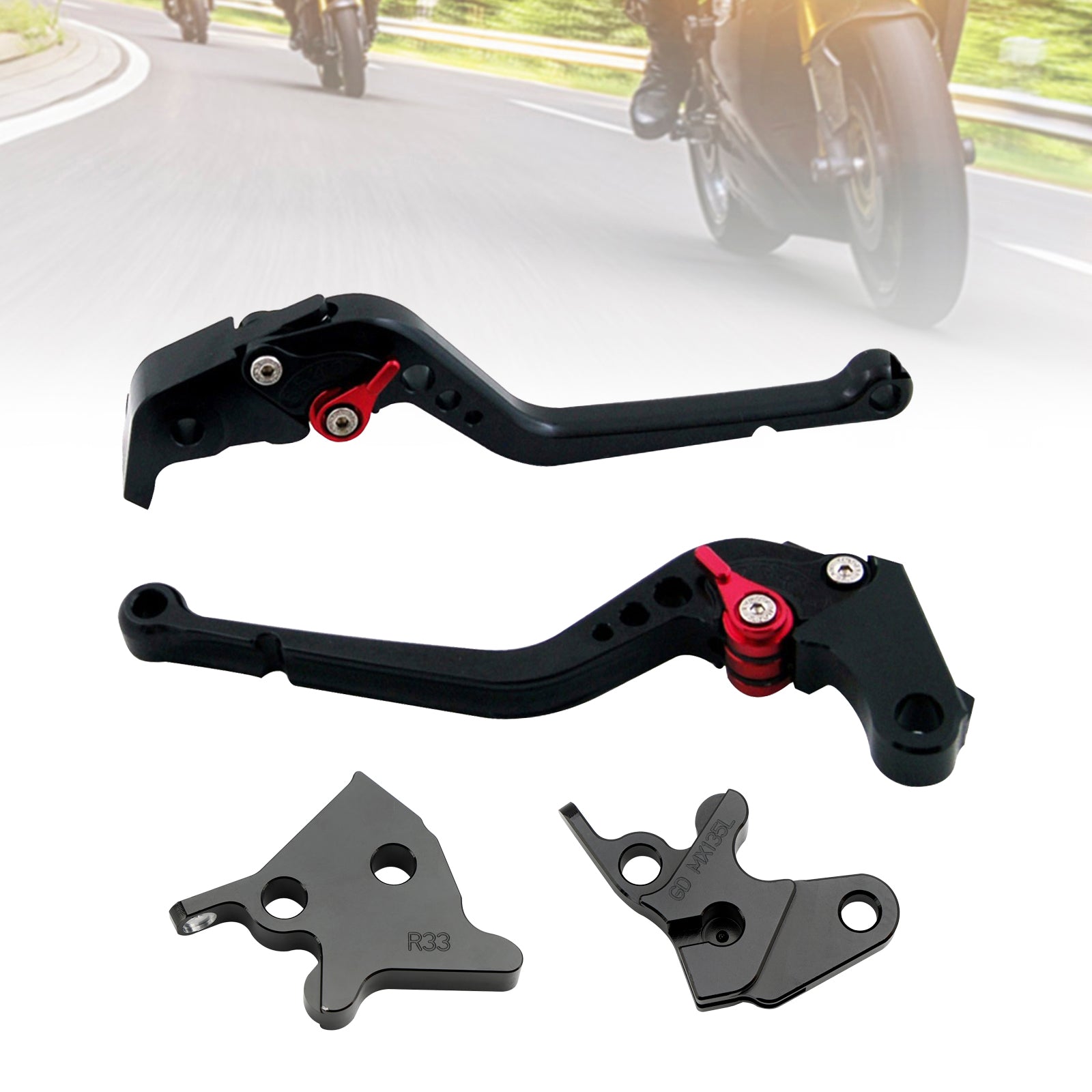 2005-2014 야마하 YBR125 롱 클러치 브레이크 레버