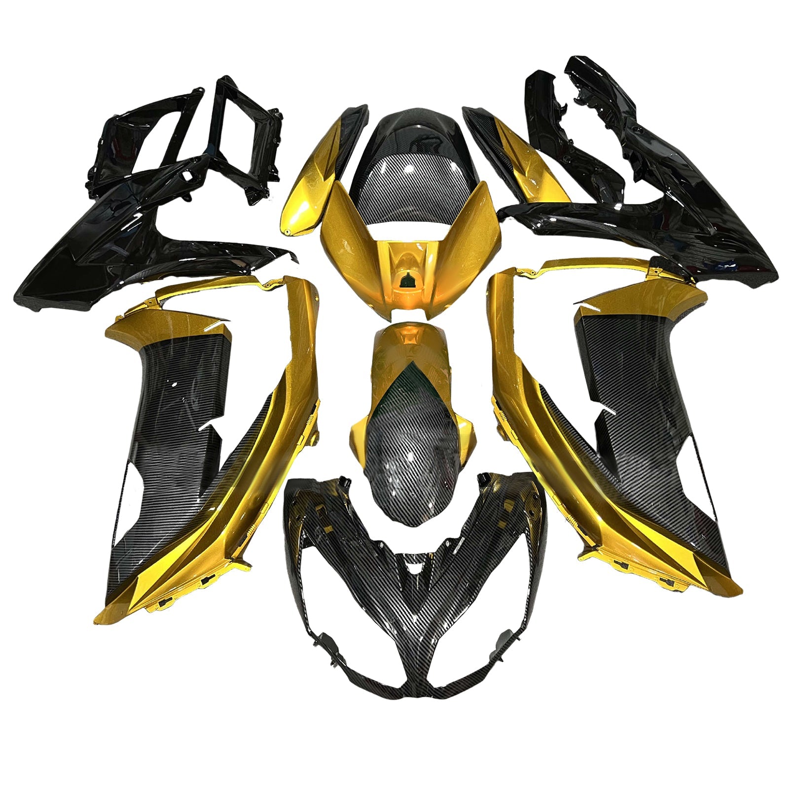Injection Fairing Kit Bodywork Plastic ABS fit For Kawasaki ER-6F Ninja650 2012-2016
