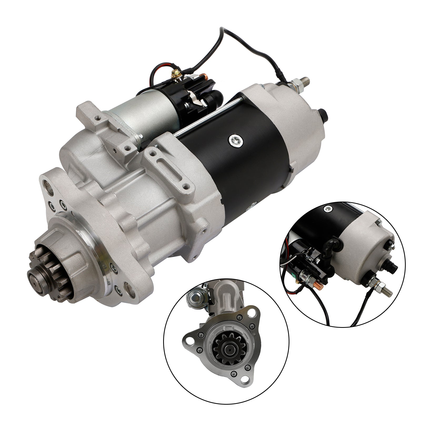 Starter Motor Fits For Cummins Caterpillar 8200308 39MT 12V 11T 39MT
