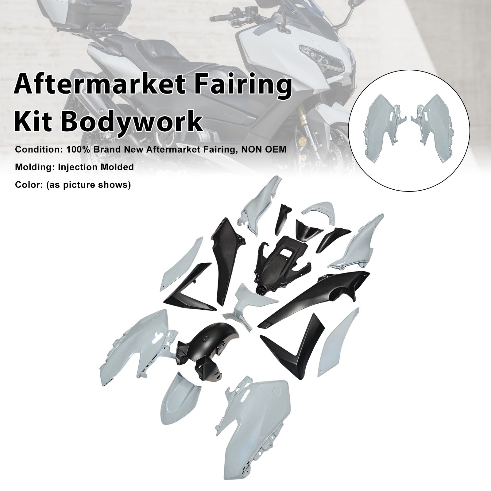 2025-2026 for Yamaha TMAX560 Injection Bodywork Fairing Kit